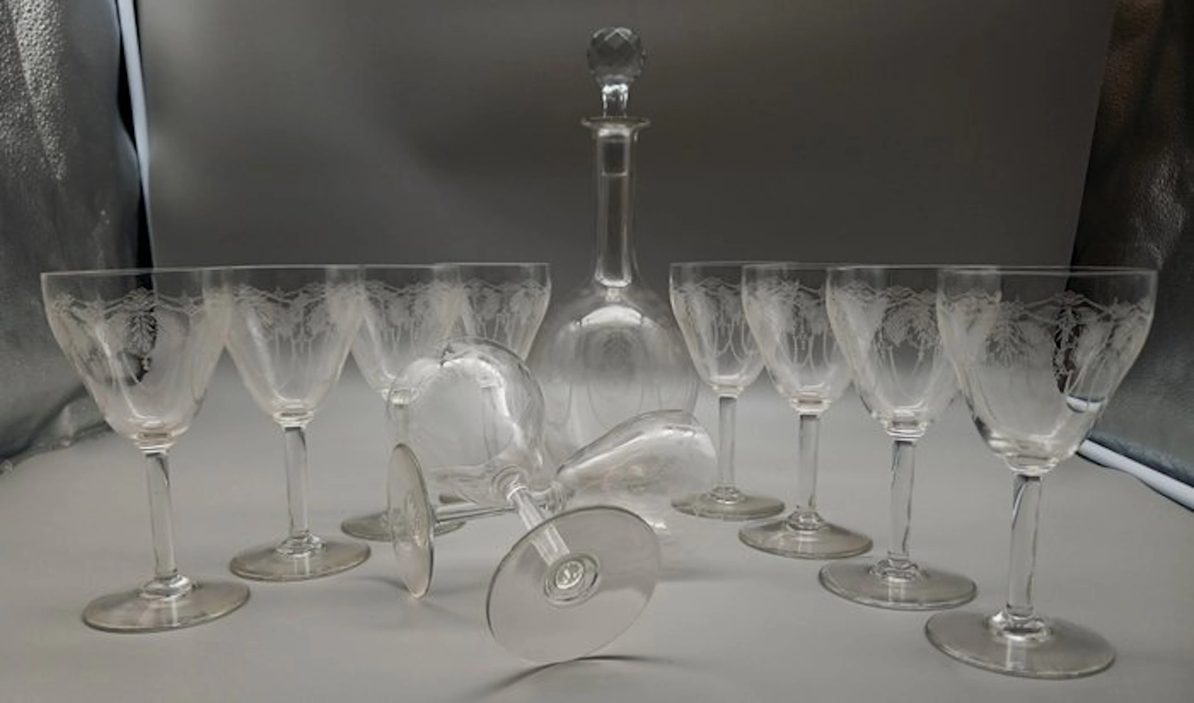 Cristalleria francese - Drinking service (11) - Crystal