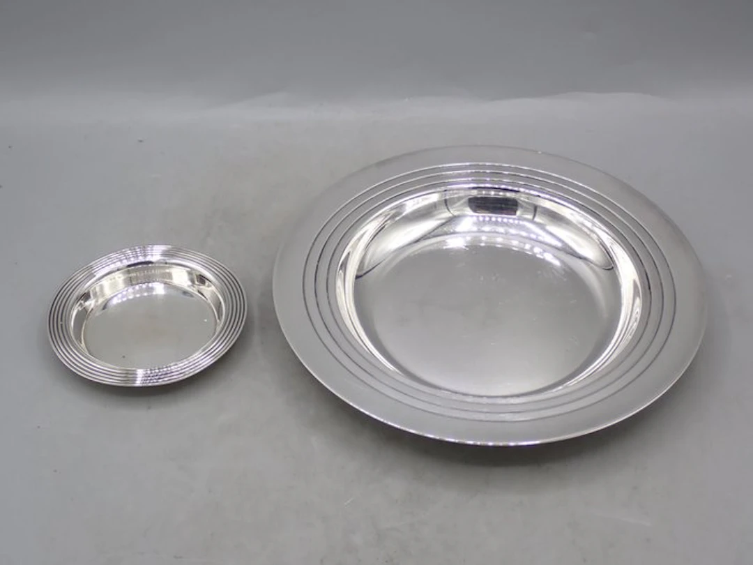 Christofle - Dish (2) - Two side dishes - Silverplated