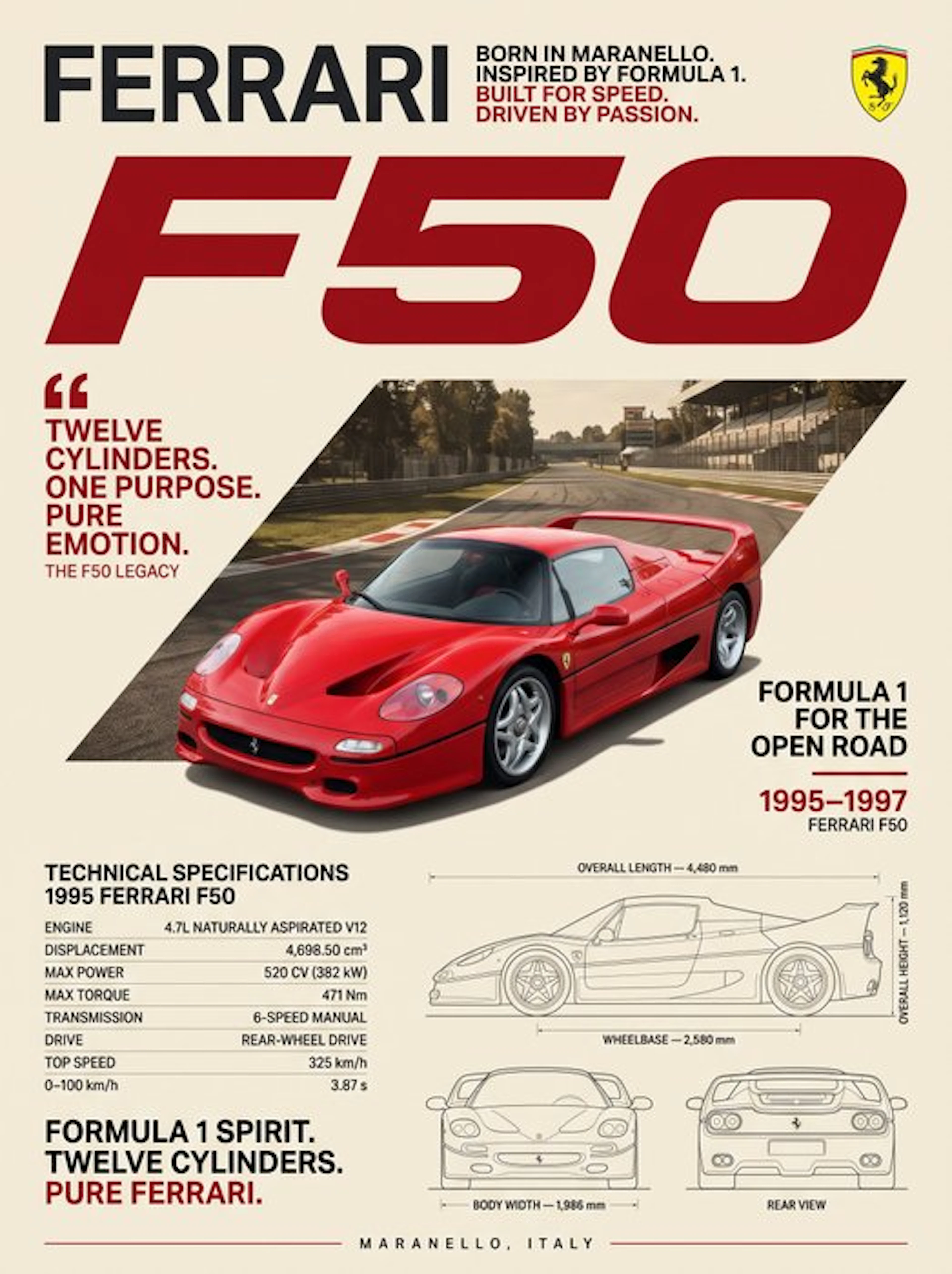 Shmidt.Art - Ferrari - Ferrari F50 - 1990s