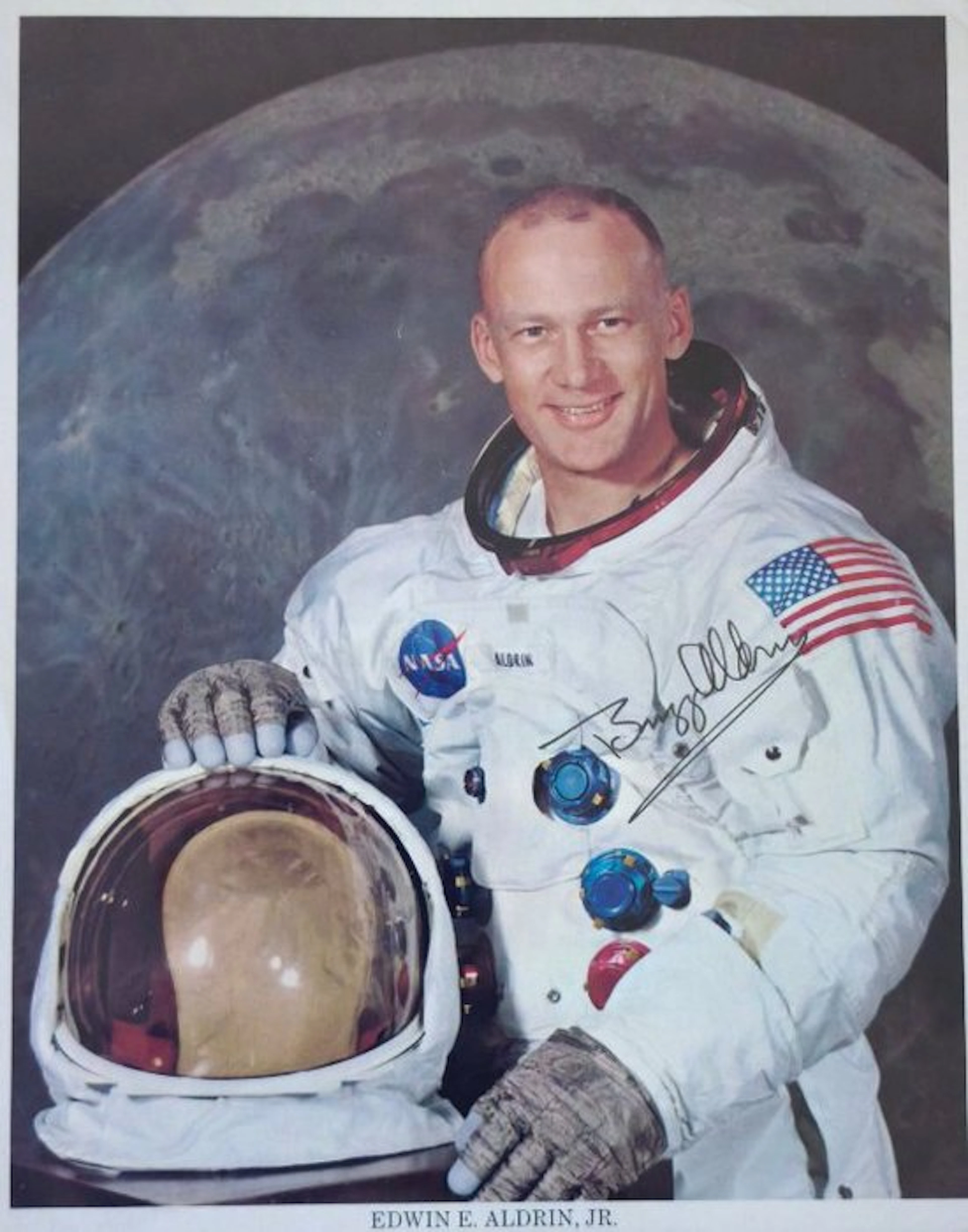 Autographed photograph - Buzz Aldrin Apollo 11