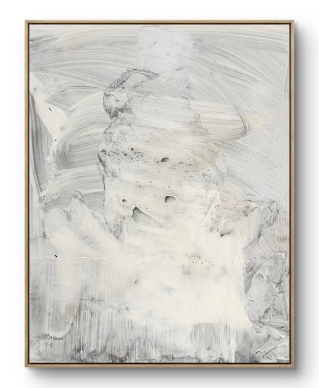 Robert Detheux (1932-2010) - Portrait féminin spectral