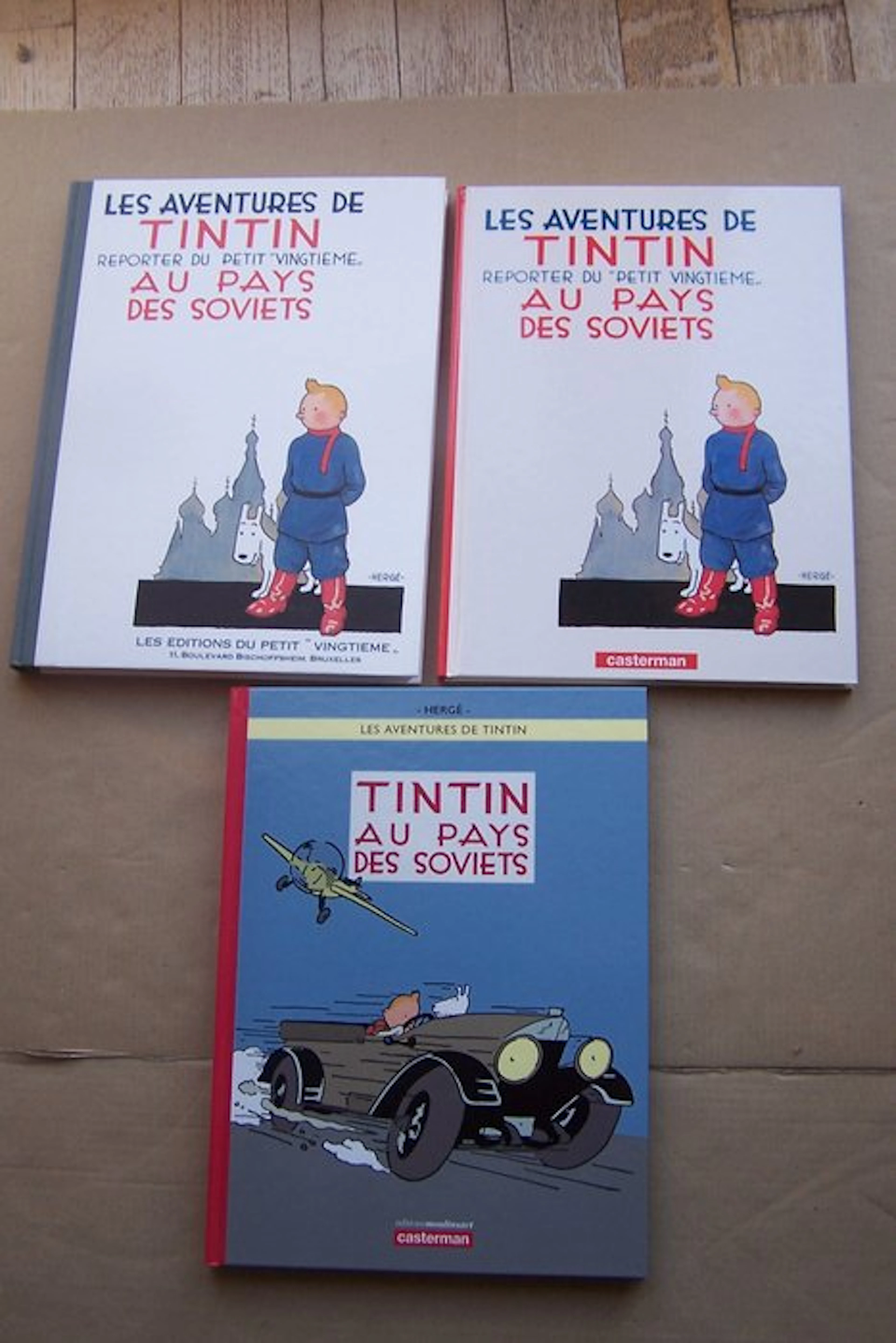 Tintin T1 - Les Aventures de Tintin Reporter du Petit...
