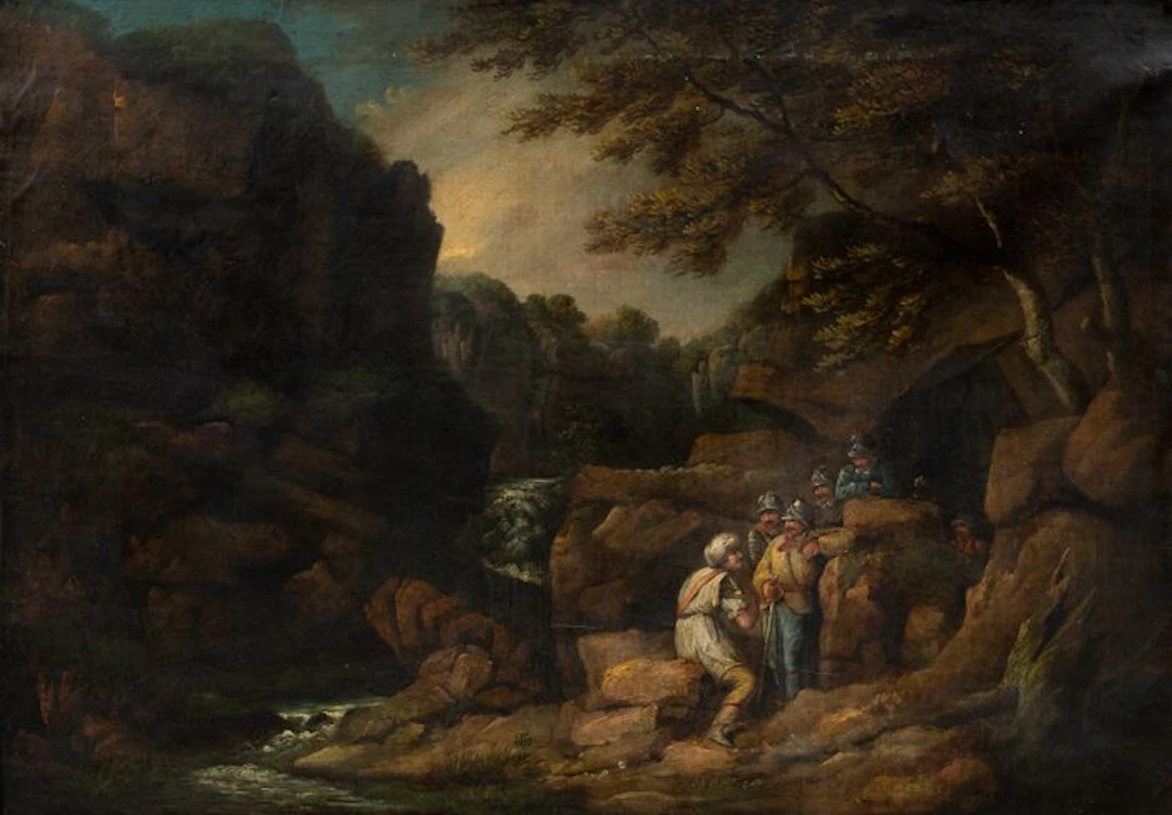 Follower of Salvator Rosa (Naples 1615 - Rome 1673)...