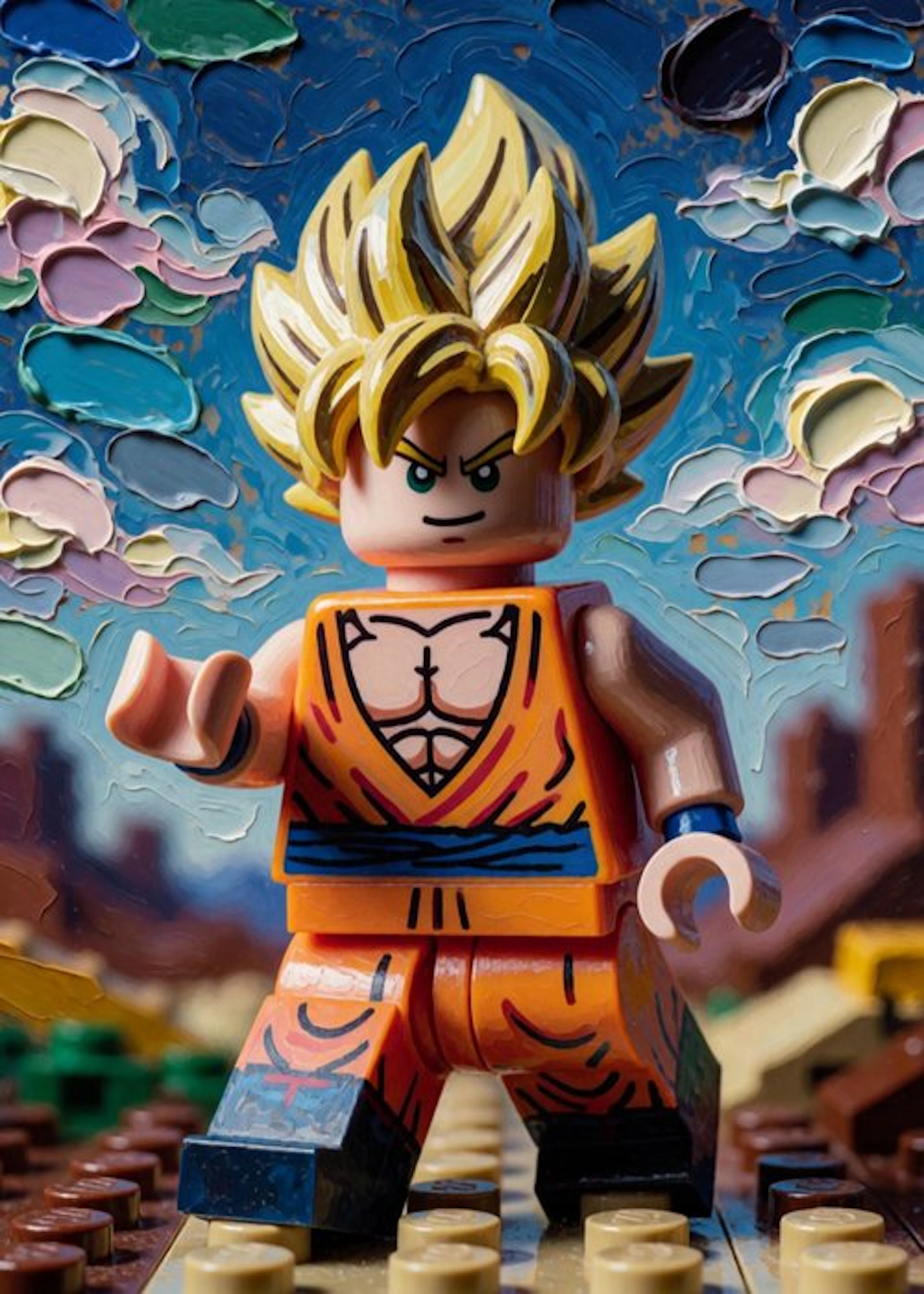 ssick lab - [XL MATTE PAPER] Super Saiyan Aura