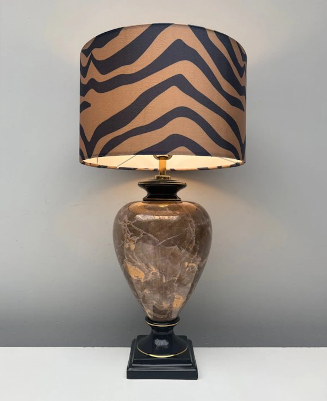 Table lamp - Ceramic, Textile