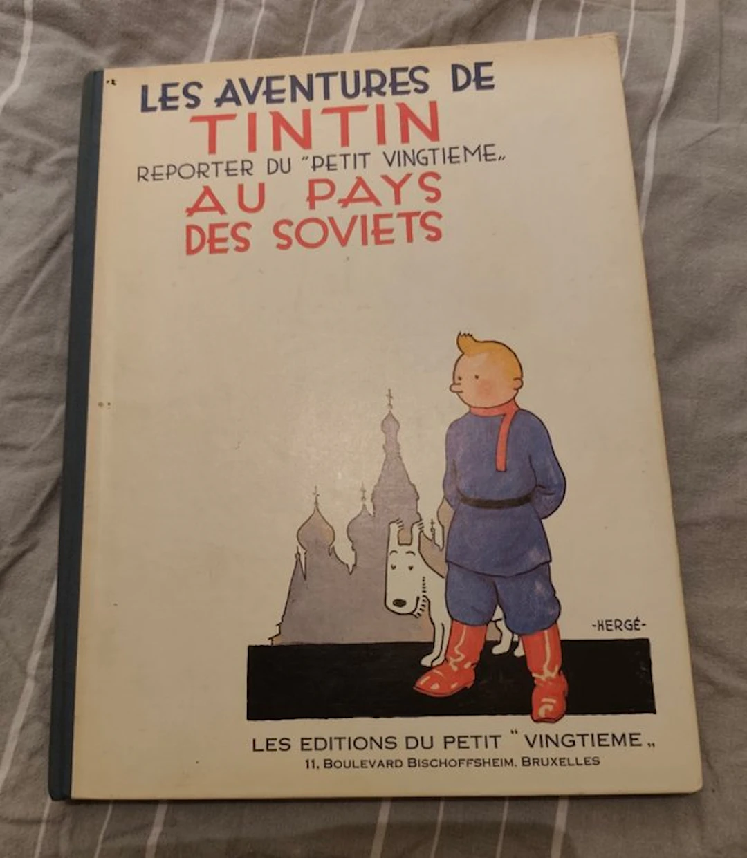 Tintin - 1 Facsimile - Tintin in the Land of the Soviets - 1981