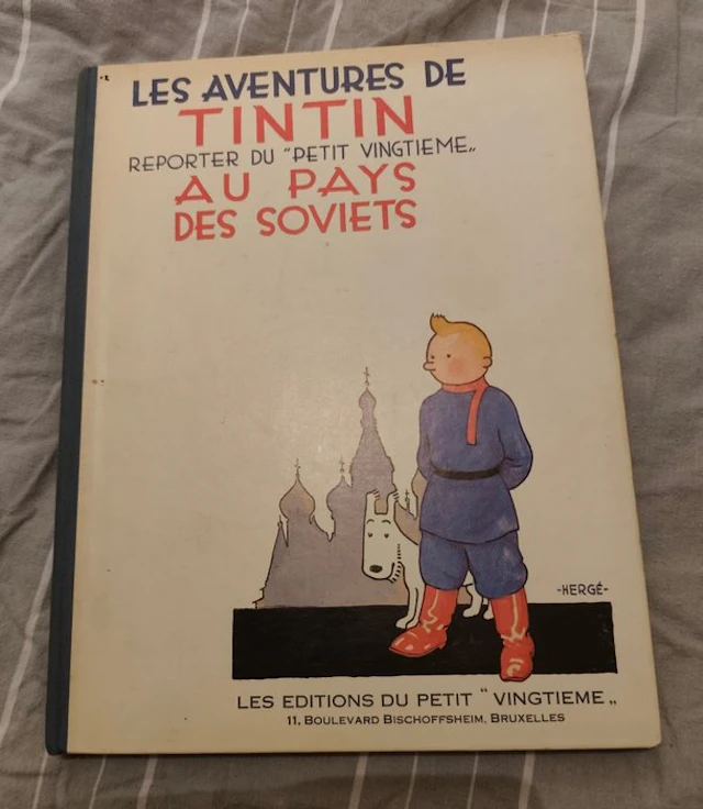 Tintin - 1 Facsimile - Tintin in the Land of the Soviets - 1981