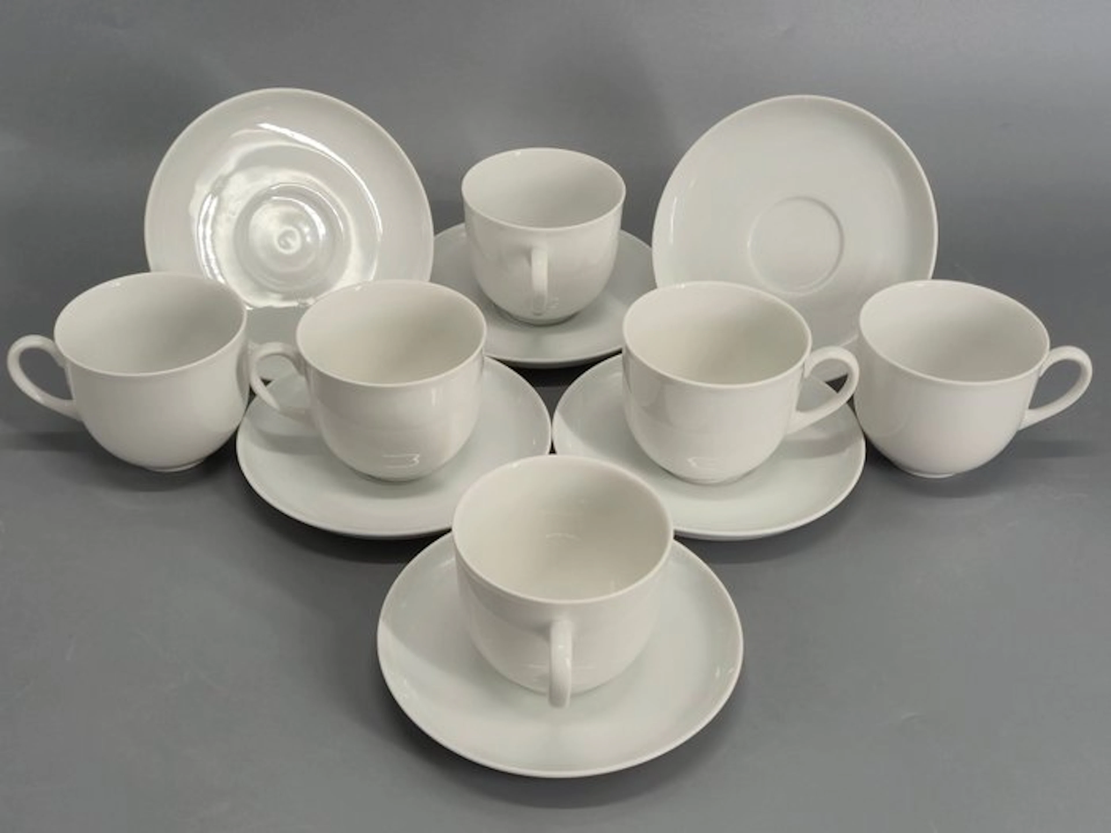 Coffee set - Arzberg Tassen-Set 12-teilig – Weißes...