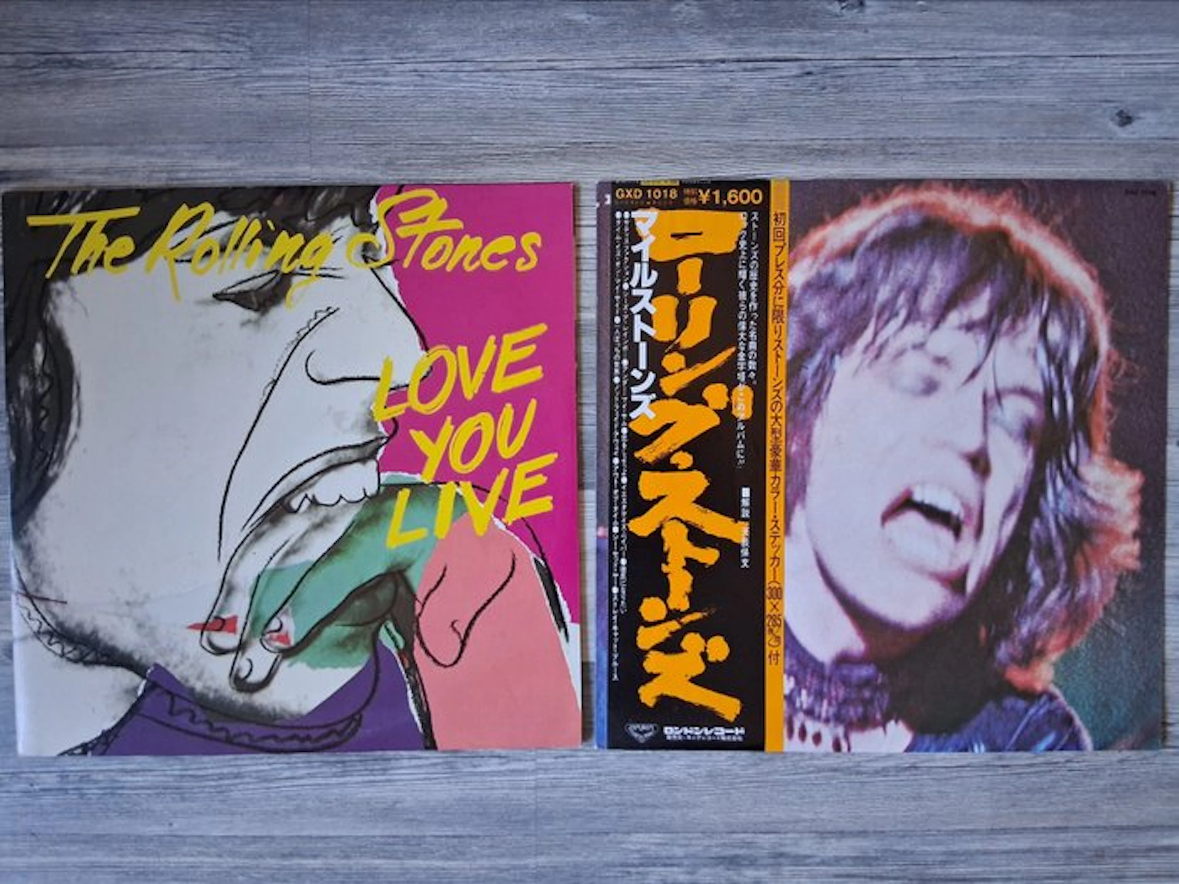 Rolling Stones - Love You Live and Milestones - LP albums...