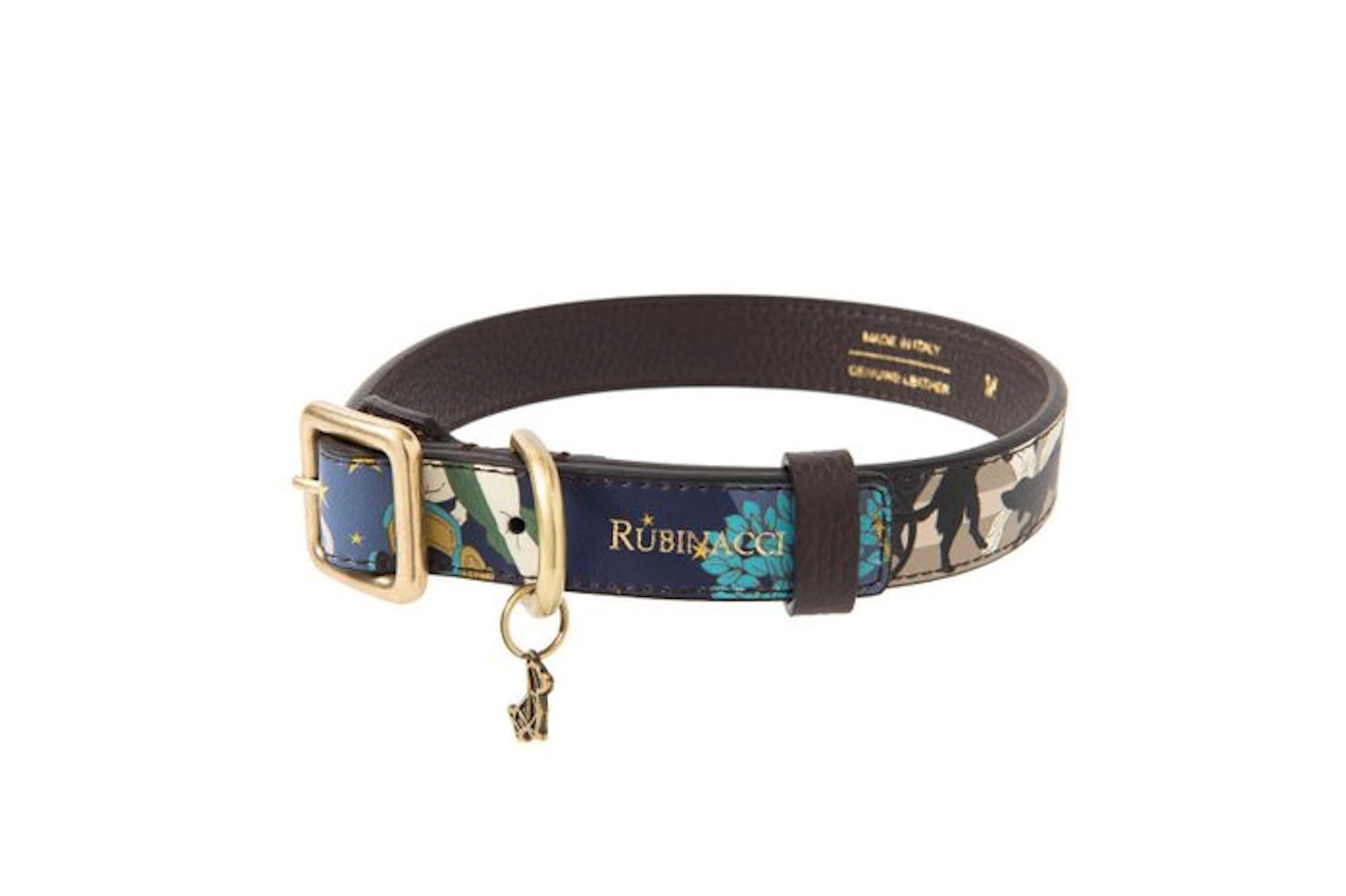 POLDO X RUBINACCI - Size M - Kit Collar + Leash 100%...