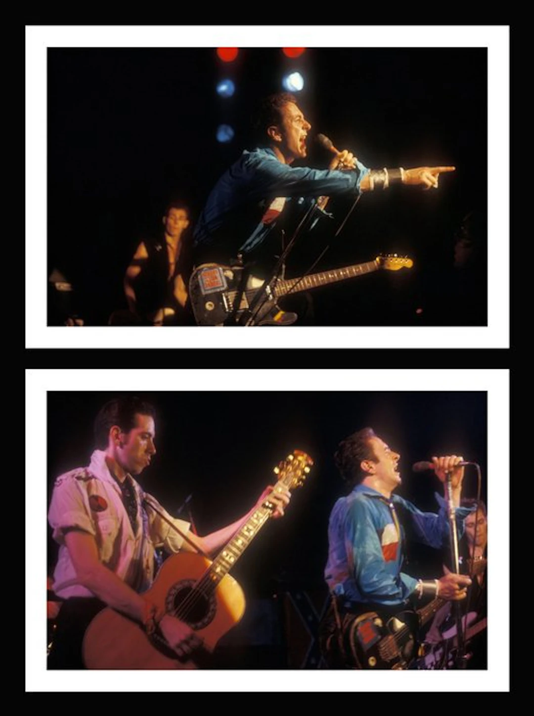 F. Seltier - 2x Clash / Mick Jones & Joe Strummer