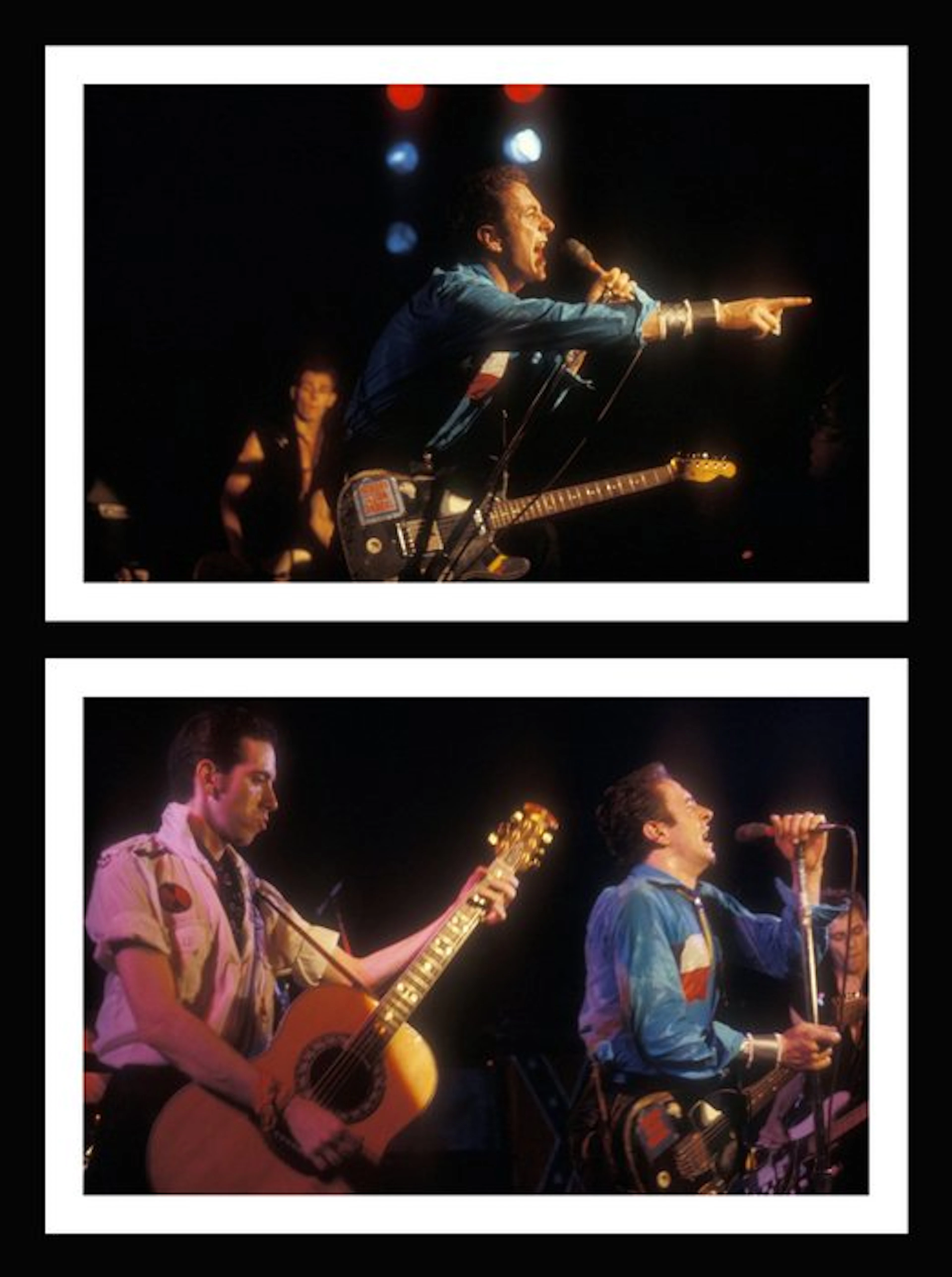F. Seltier - 2x Clash / Mick Jones & Joe Strummer
