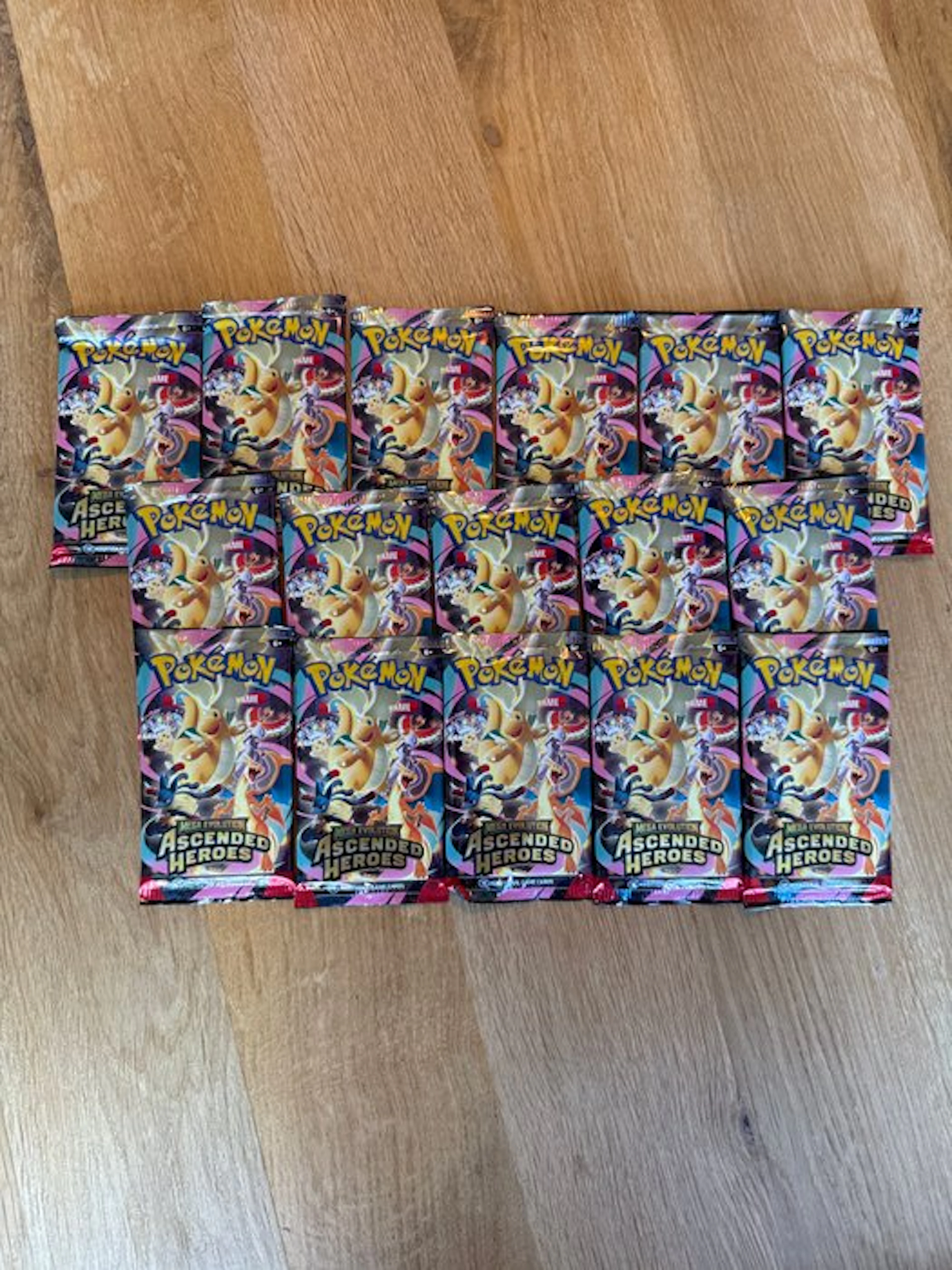 Pokémon - 16 Booster pack - Pokémon ascended heroes...