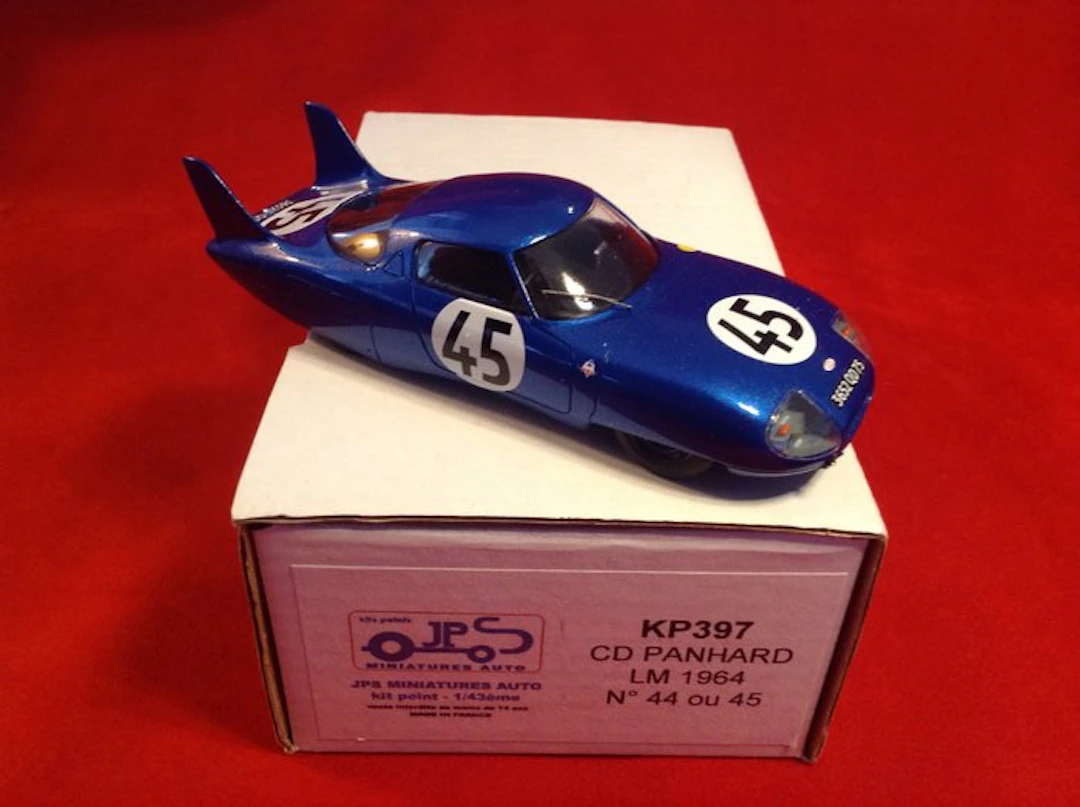 J.P.S. - made in France 1:43 - Model race car - REF