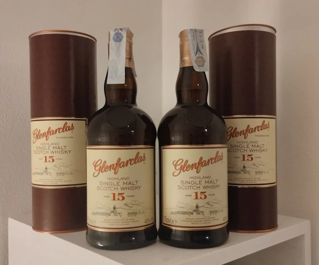 Glenfarclas 15 years old - 70cl - 2 bottles