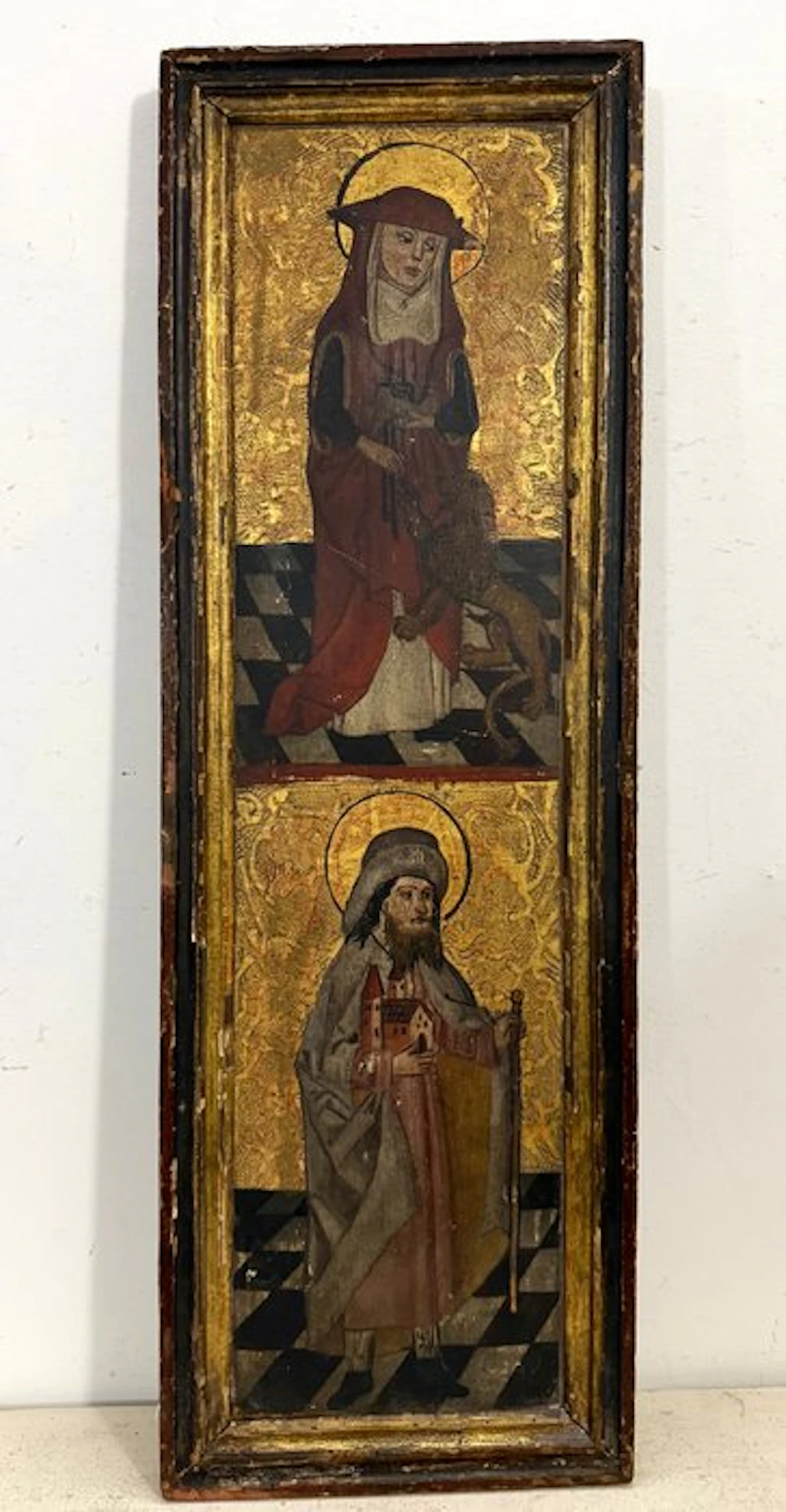 Scuola della Germania meridionale (XV) - Quattro santi –...
