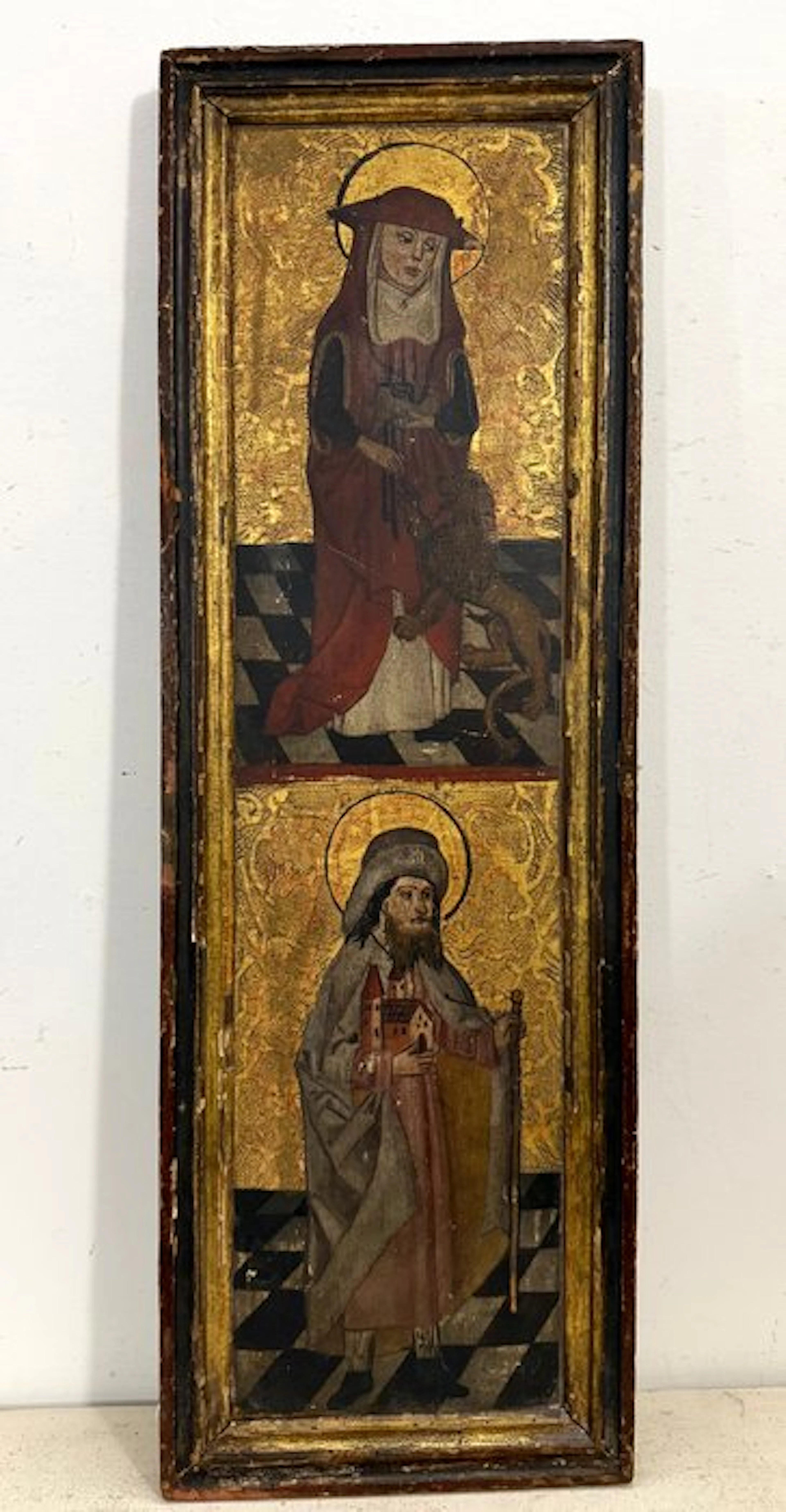 Scuola della Germania meridionale (XV) - Quattro santi –...