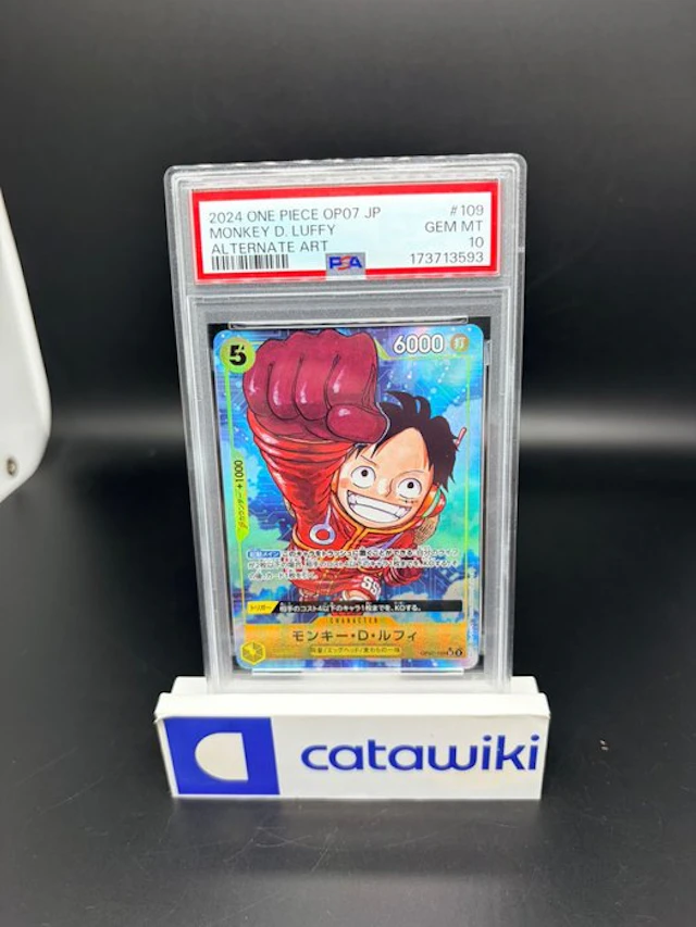One Piece - 1 Graded card - Monkey D