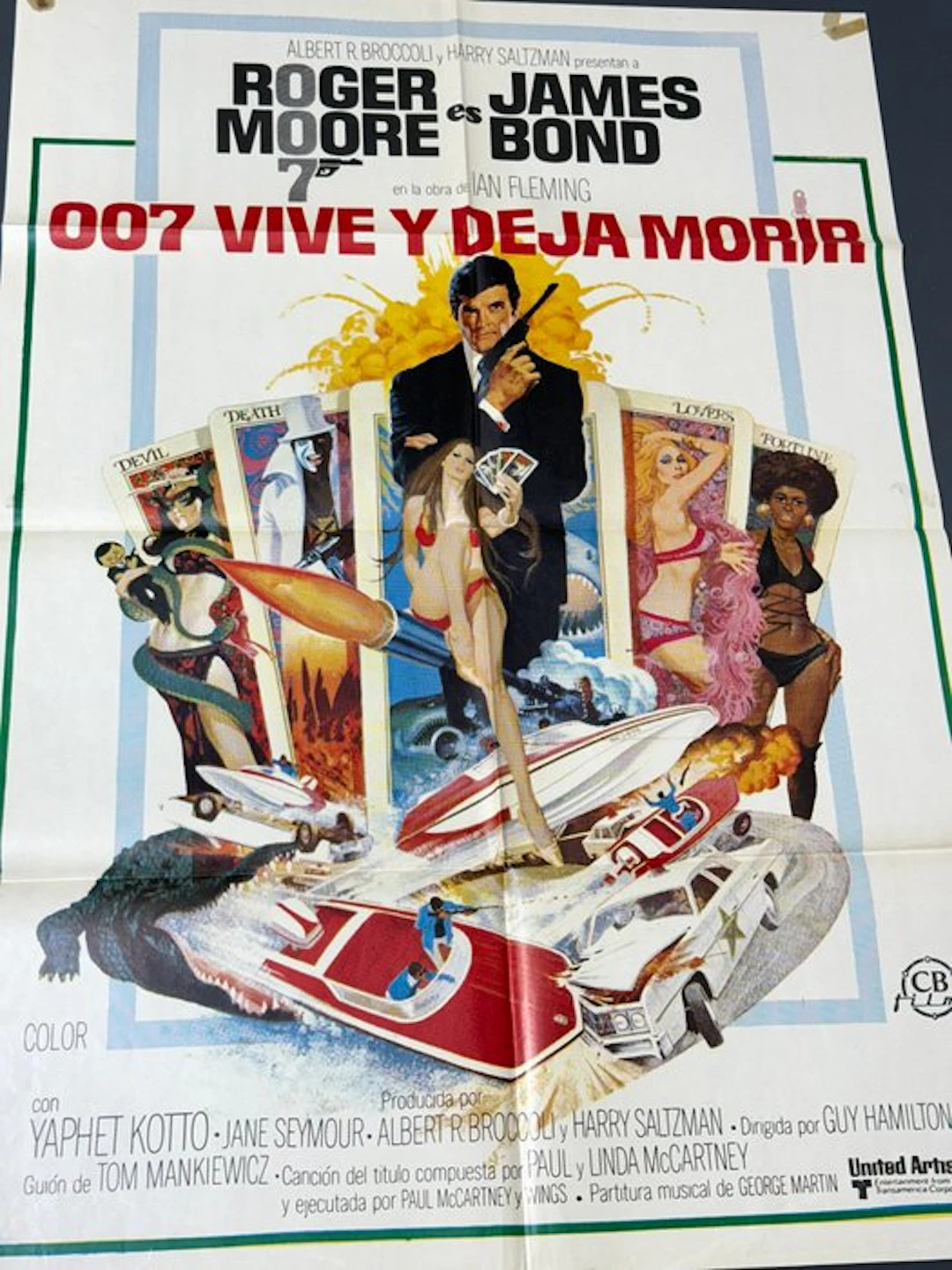 James Bond - Original Spanish Poster Cinema release