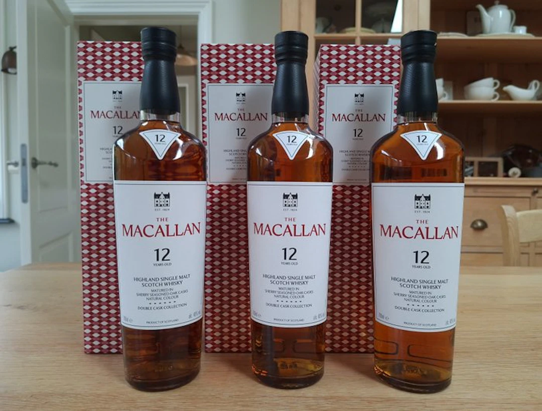 Macallan 12 years old Double Cask Collection - 700ml - 3 bottles
