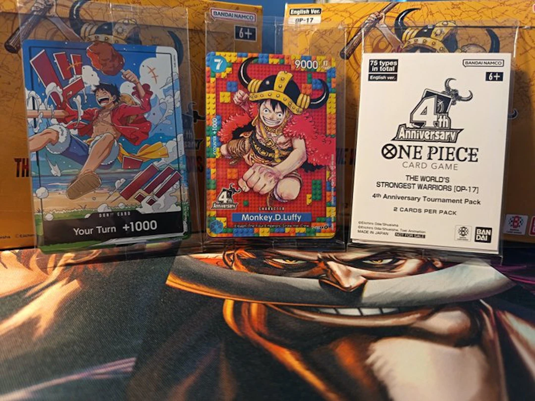 Bandai - 6 Sealed card - One Piece