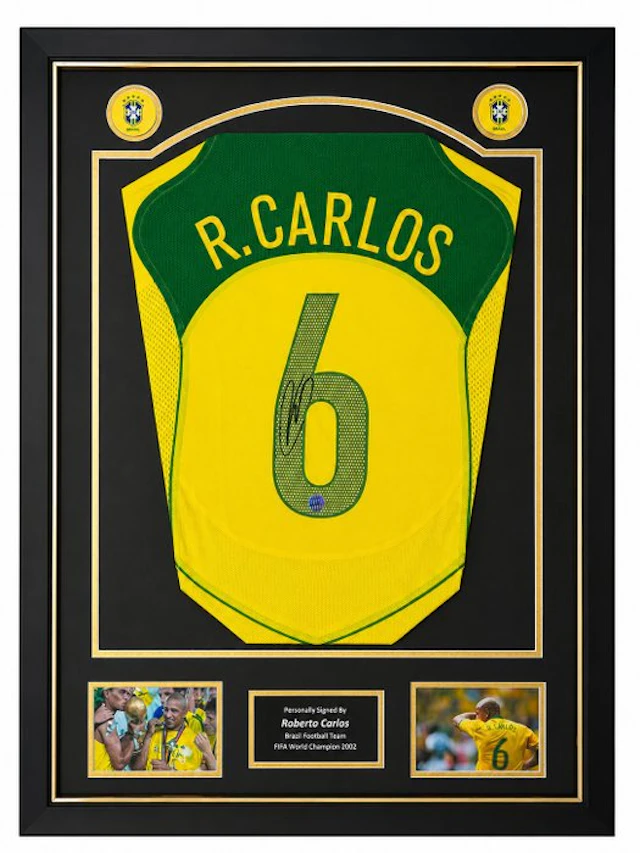 Brazil - Roberto Carlos - Premium Frame - 2004 - Jersey