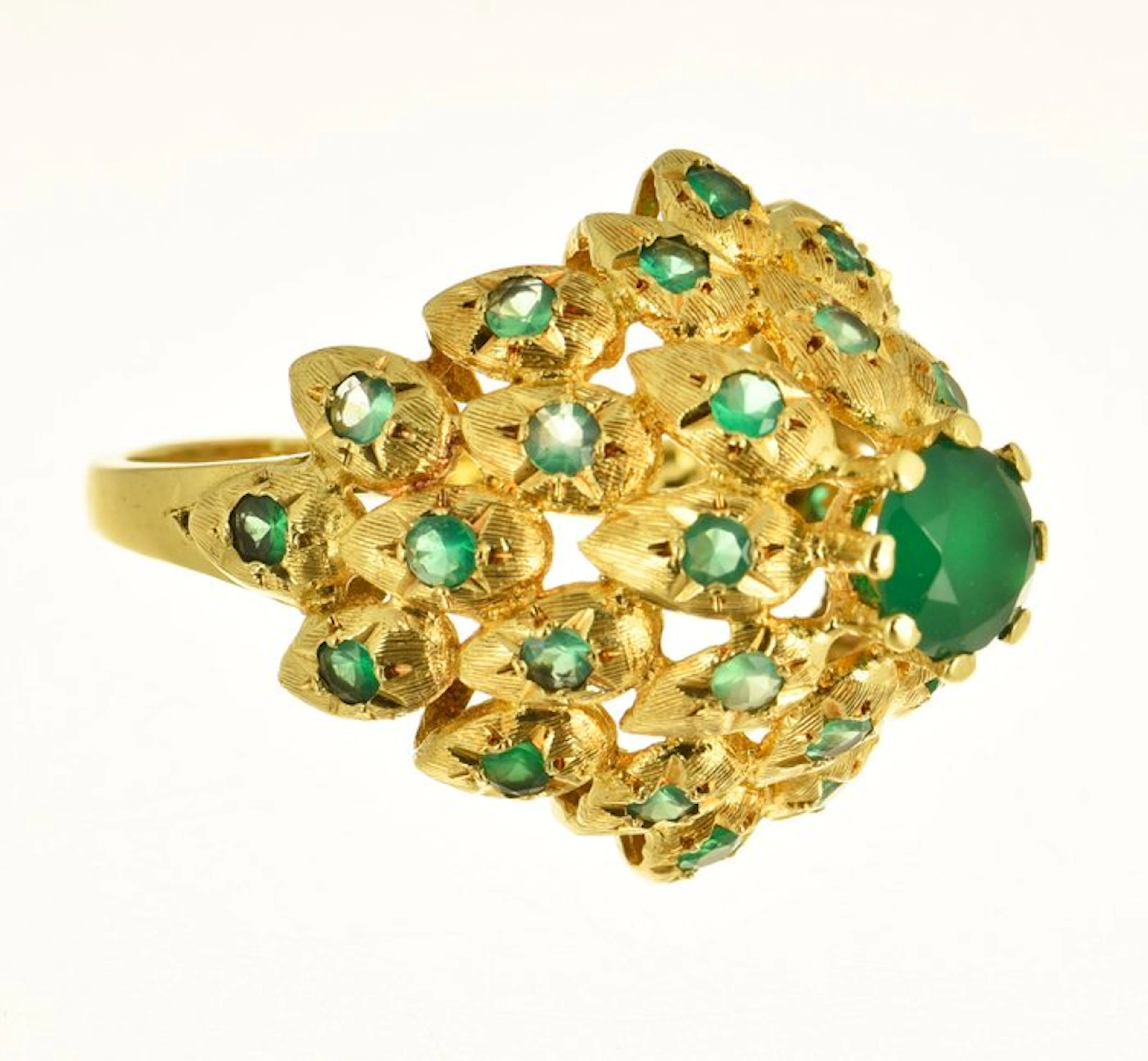 Ring - 18 kt. Yellow gold