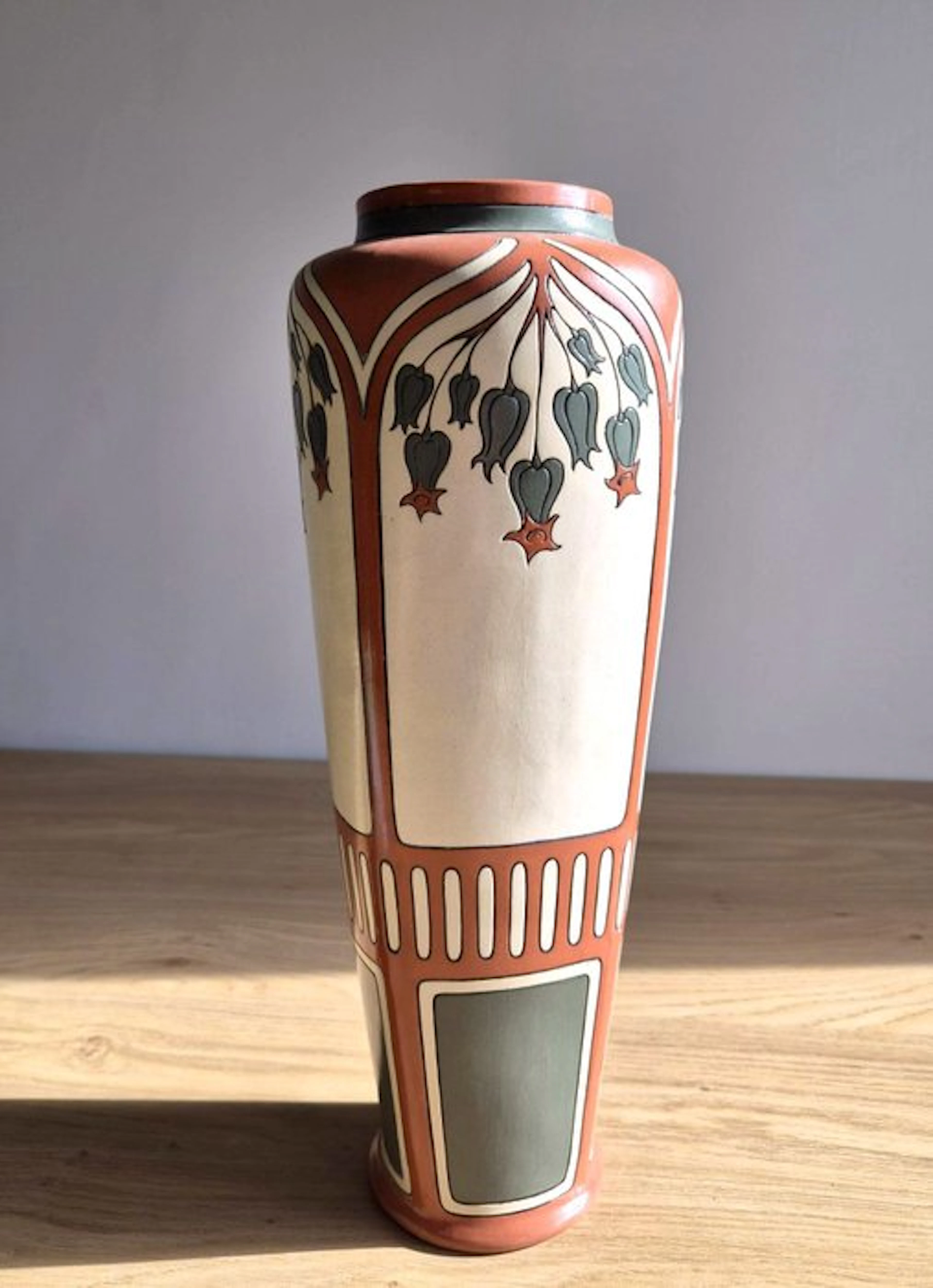 Villeroy & Boch Mettlach - Vase - Earthenware - 37 cm - Model 2979