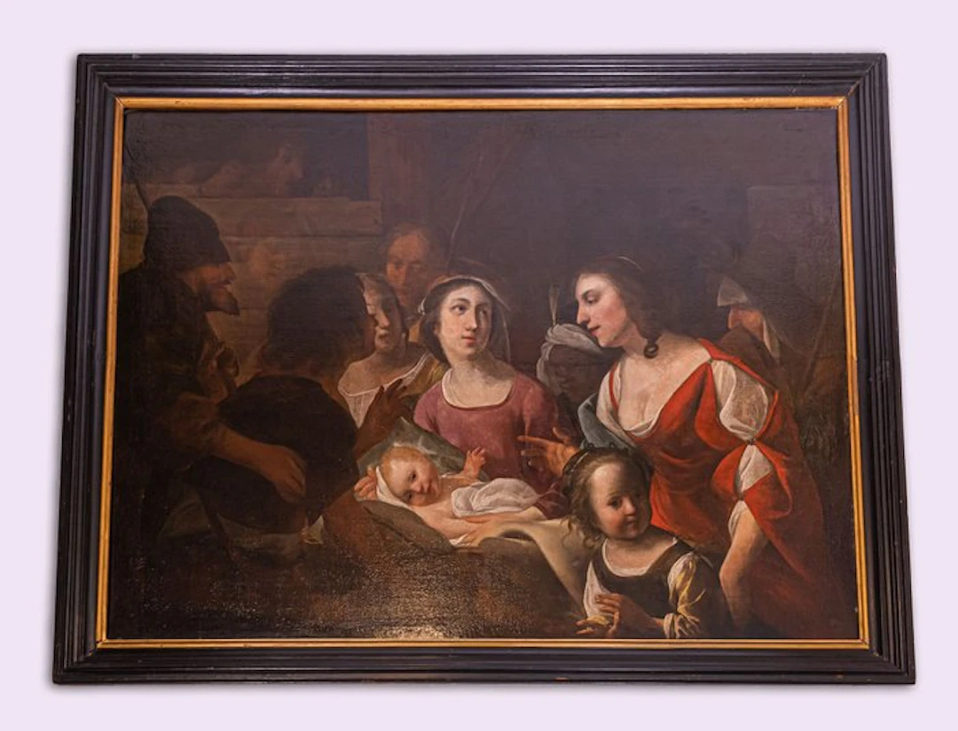 Painting: Adoration of Christ