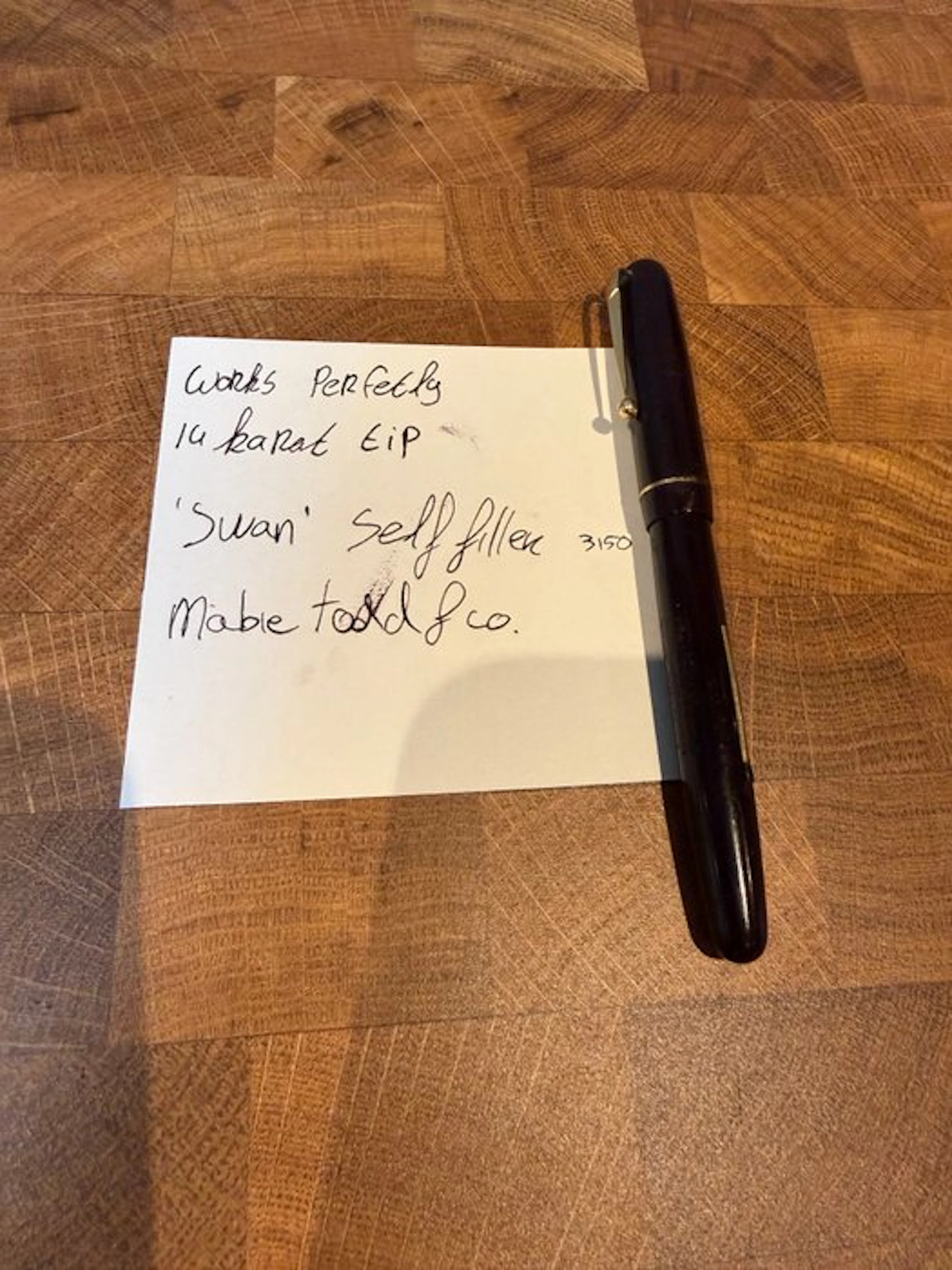 Mabie Todd & Co., Swan - No reserve price - Fountain pen