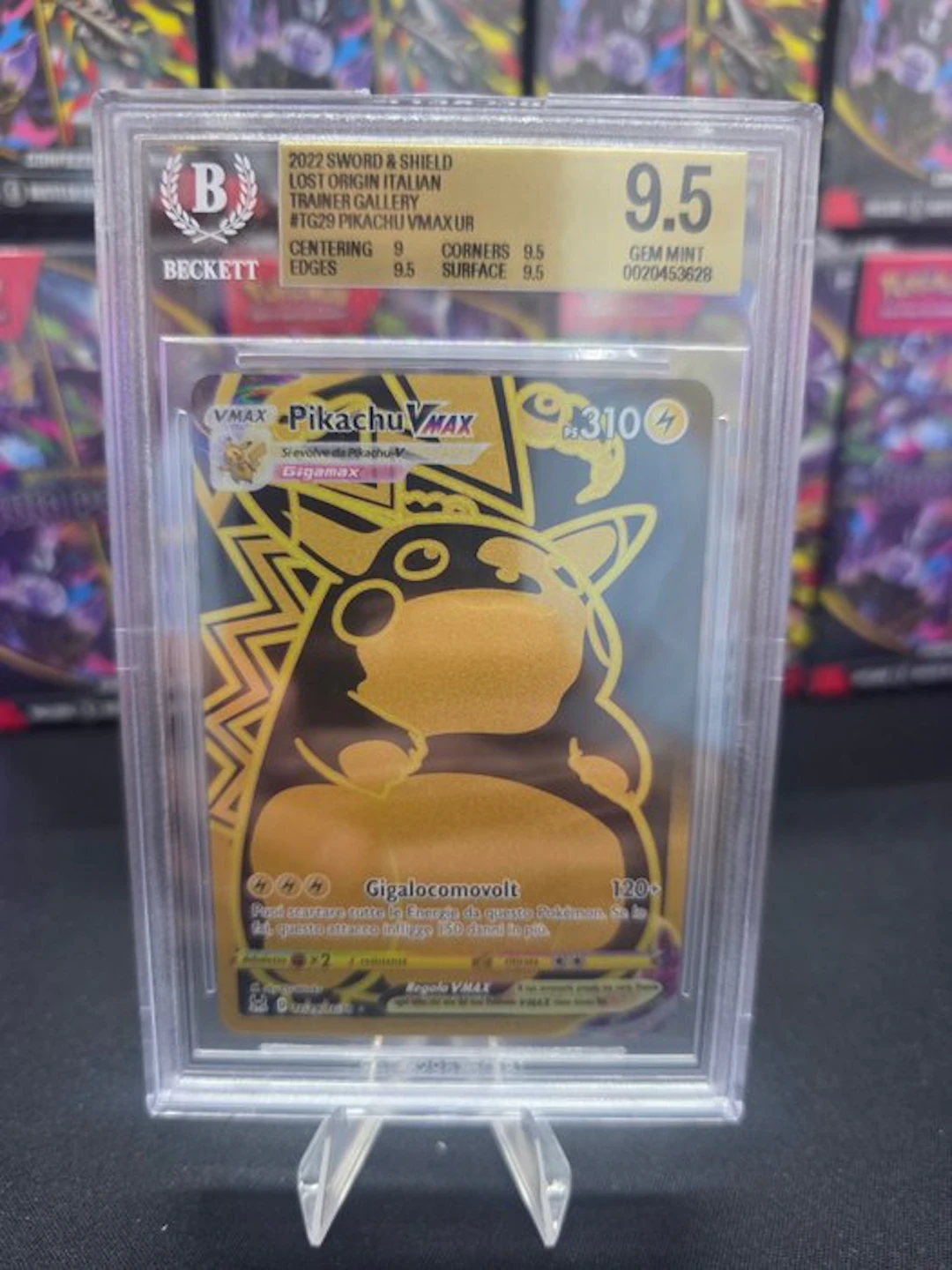 Pokémon - 1 Graded card - Pikachu TG29 Promo card
