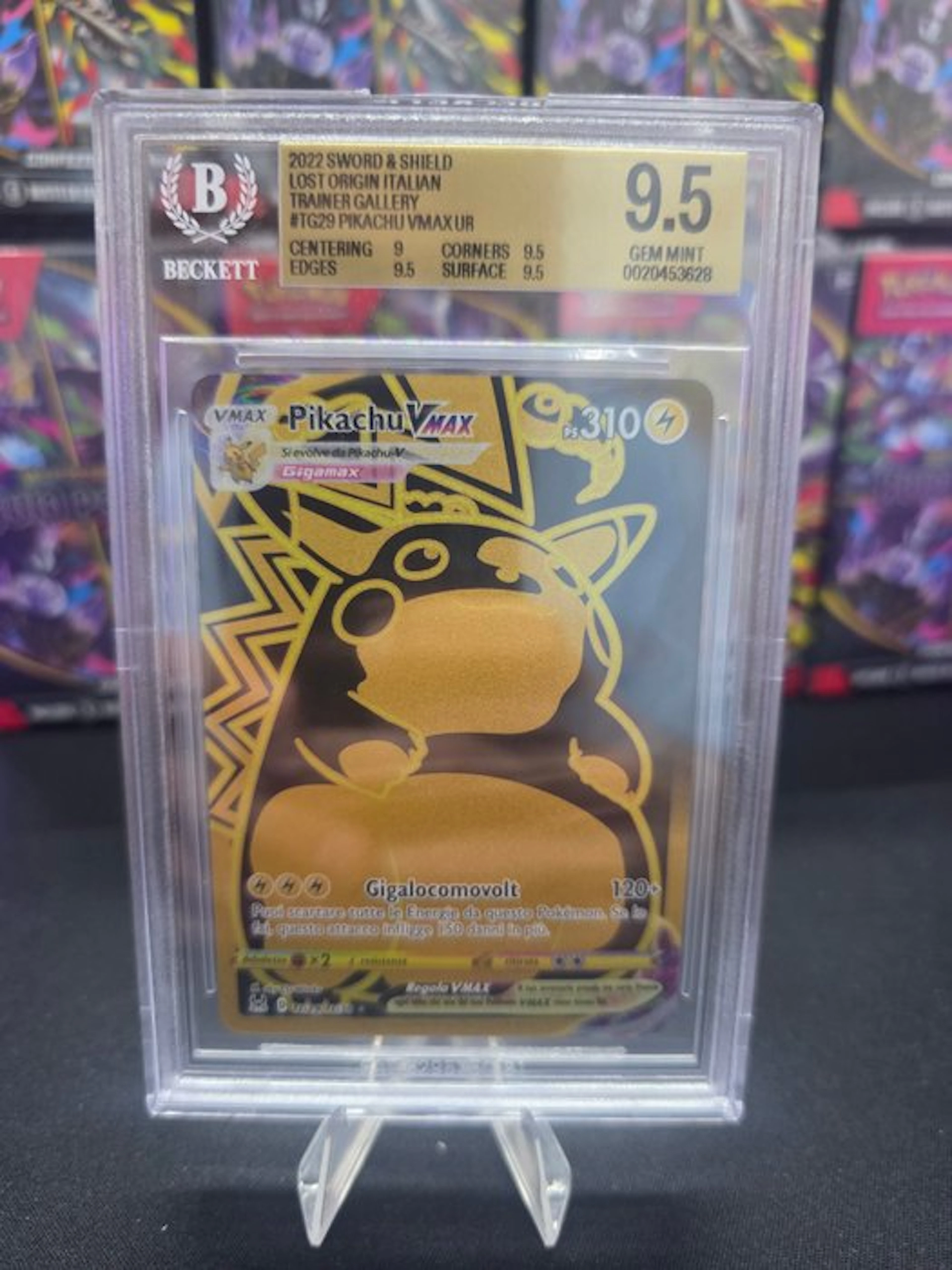 Pokémon - 1 Graded card - Pikachu TG29 Promo card