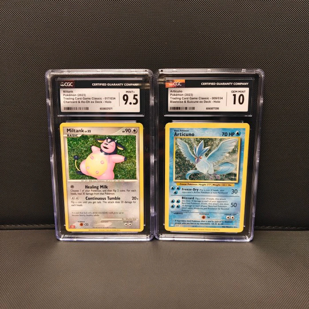 Pokémon - 2 Graded card - Miltank, Articuno Foil - CGC