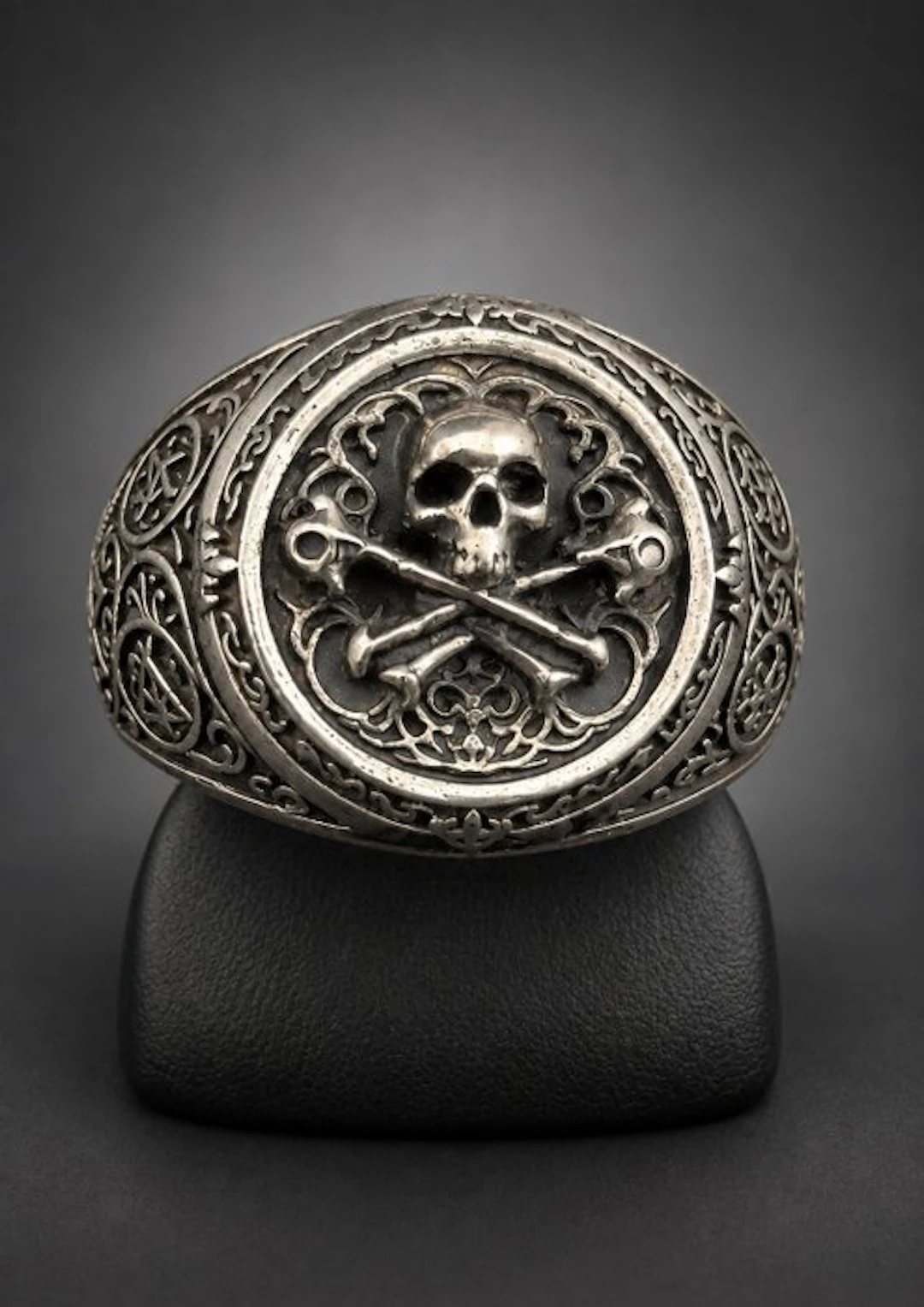 925, Silver - Ring - Masonic signet ring