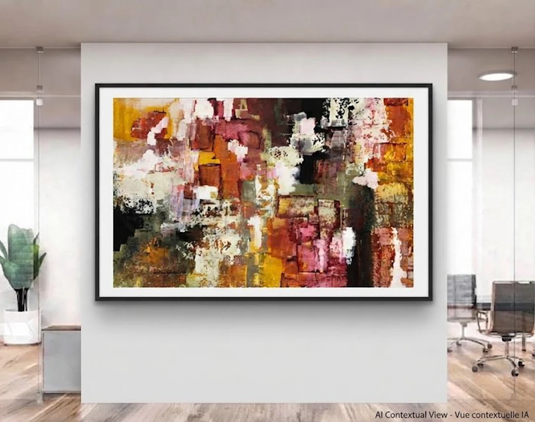 Dam Domido - NO RESERVE PRICE-Ambiance d'automne - 150 x 90 cm