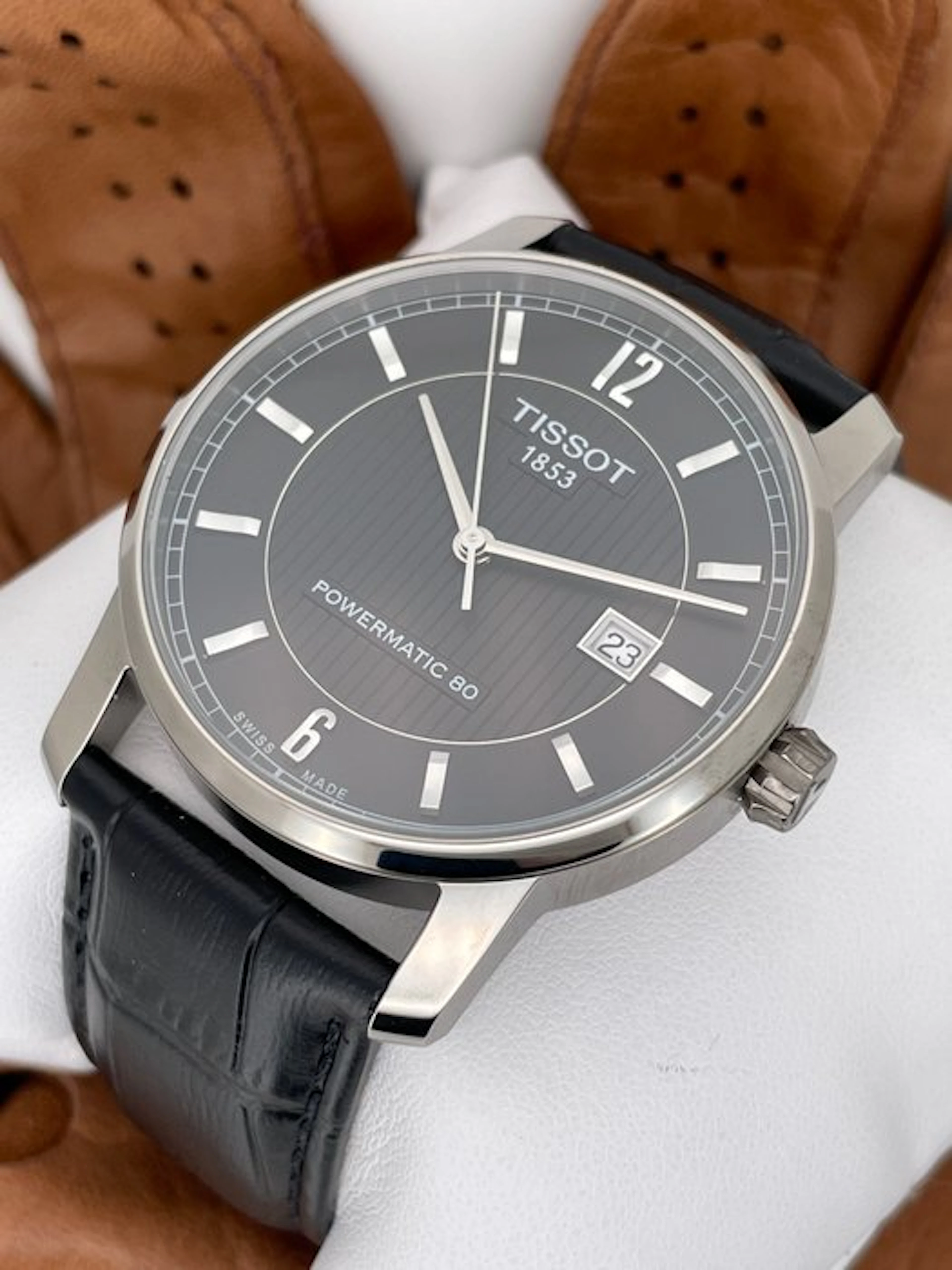 Tissot - T-Classic Powermatic 80 Automatic Titan - No...