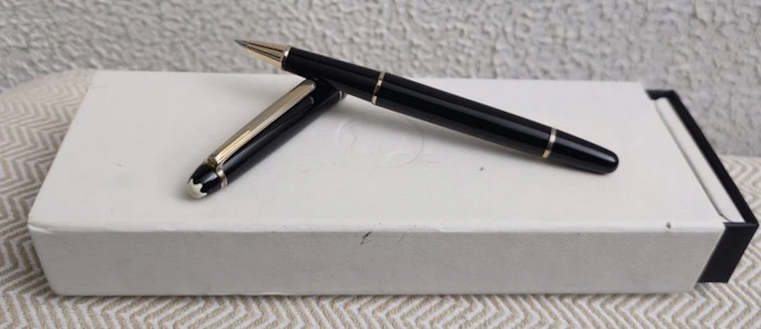 Montblanc - Meisterstuck 163 Negra/Platino - No reserve price - Pen