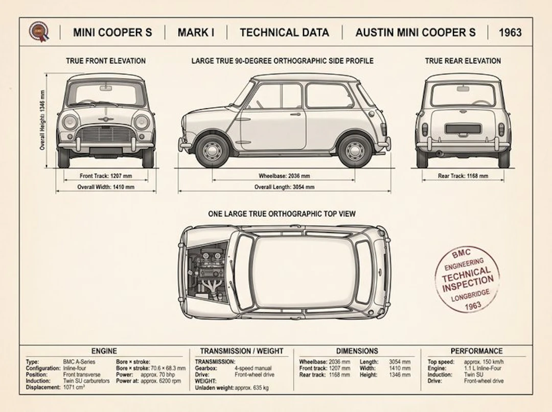 Shmidt.Art - Austin - MINI COOPER S 1963 - 1960s