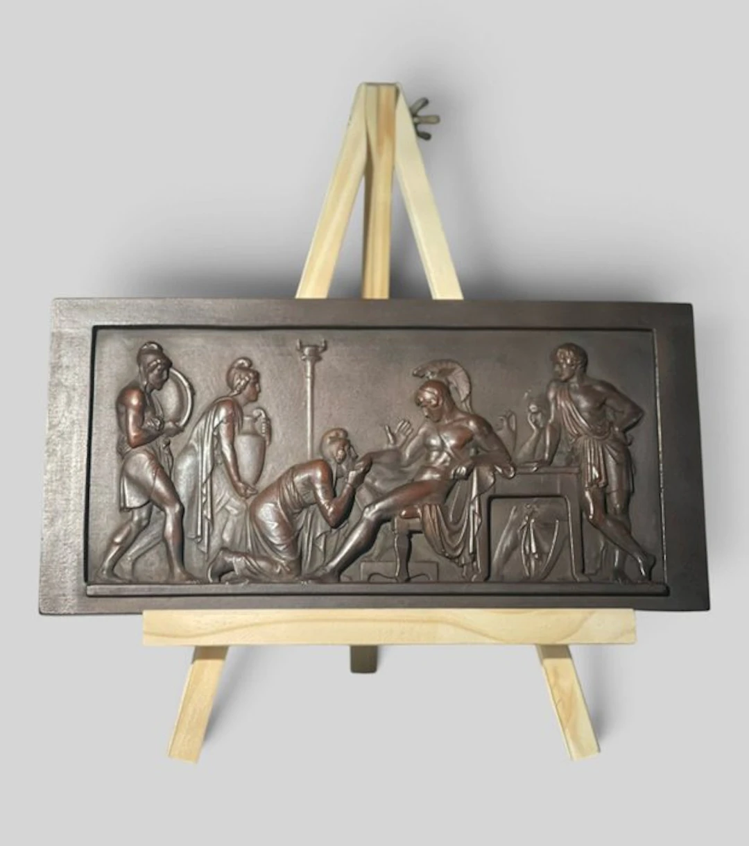 Decorative ornament - Priam Pleads with Achilles for Hector’s Body