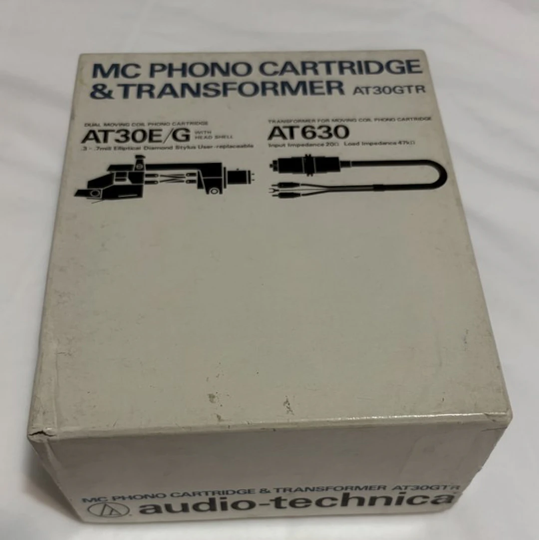 Audio-Technica - AT30GTR & AT630 MC Step-Up Transformer...