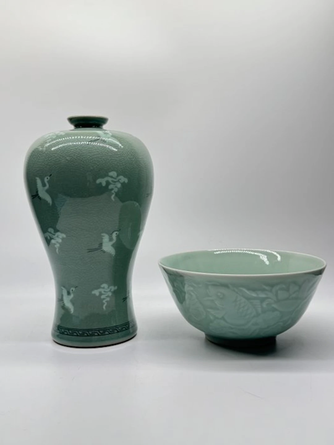 Vase - Ceramic - South Korea - Goryeo Style (No reserve price)
