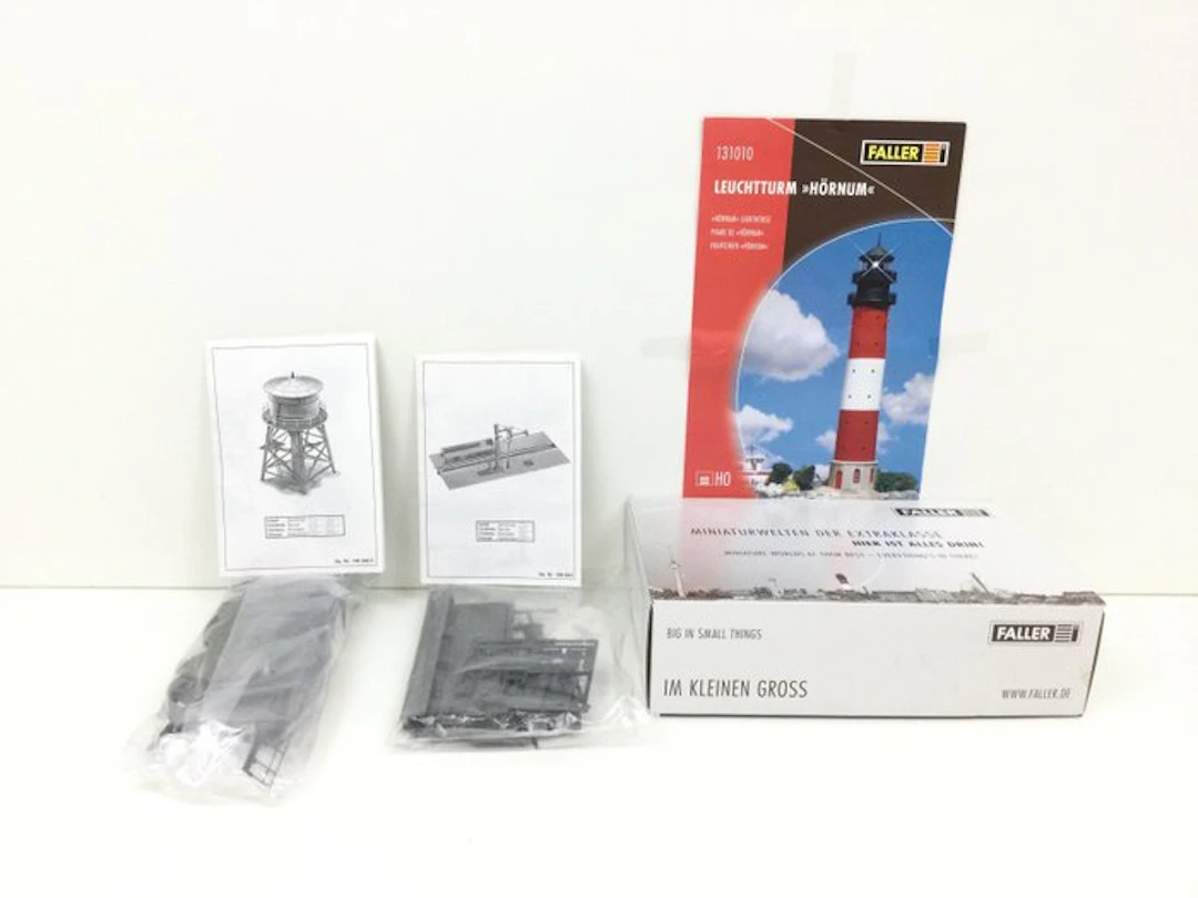 Faller H0 - Model train building kits (3) - Three...