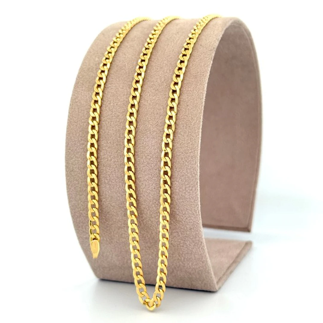 Handmade - Necklace - 5.6 g - 18 kt. Yellow gold