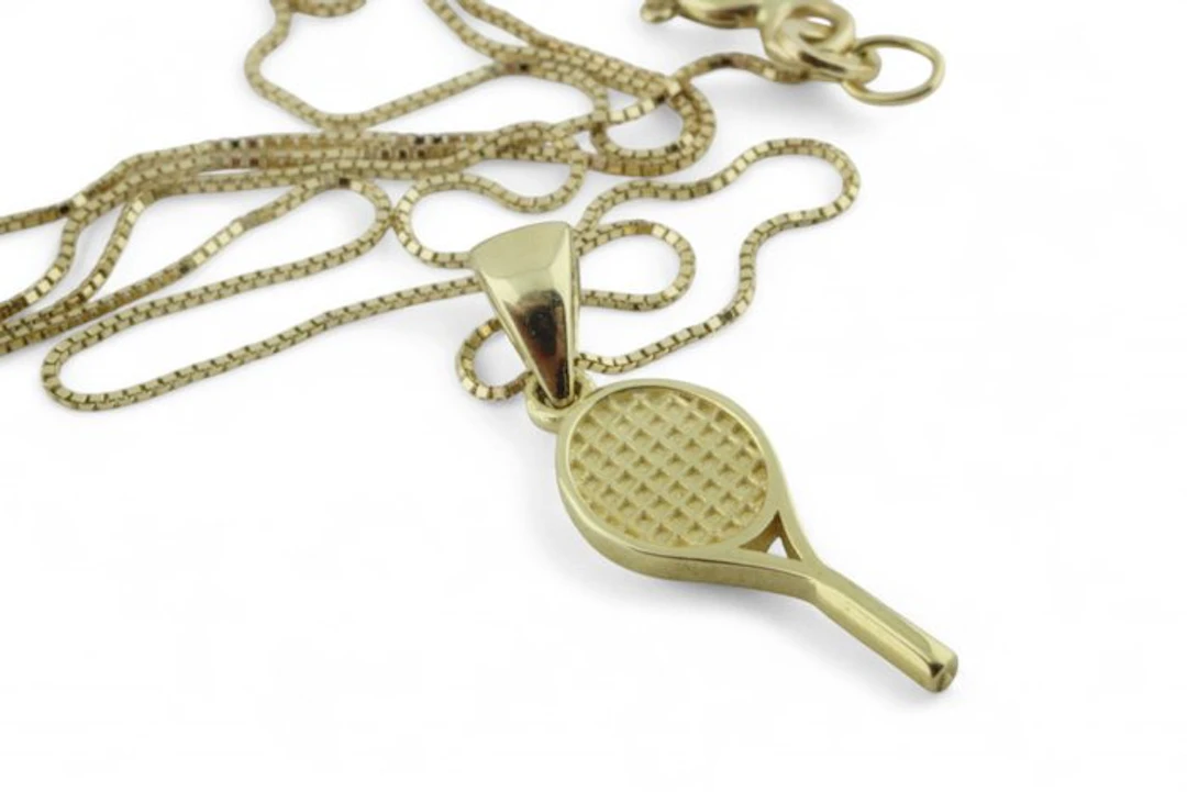Necklace with pendant - 18 kt. Yellow gold