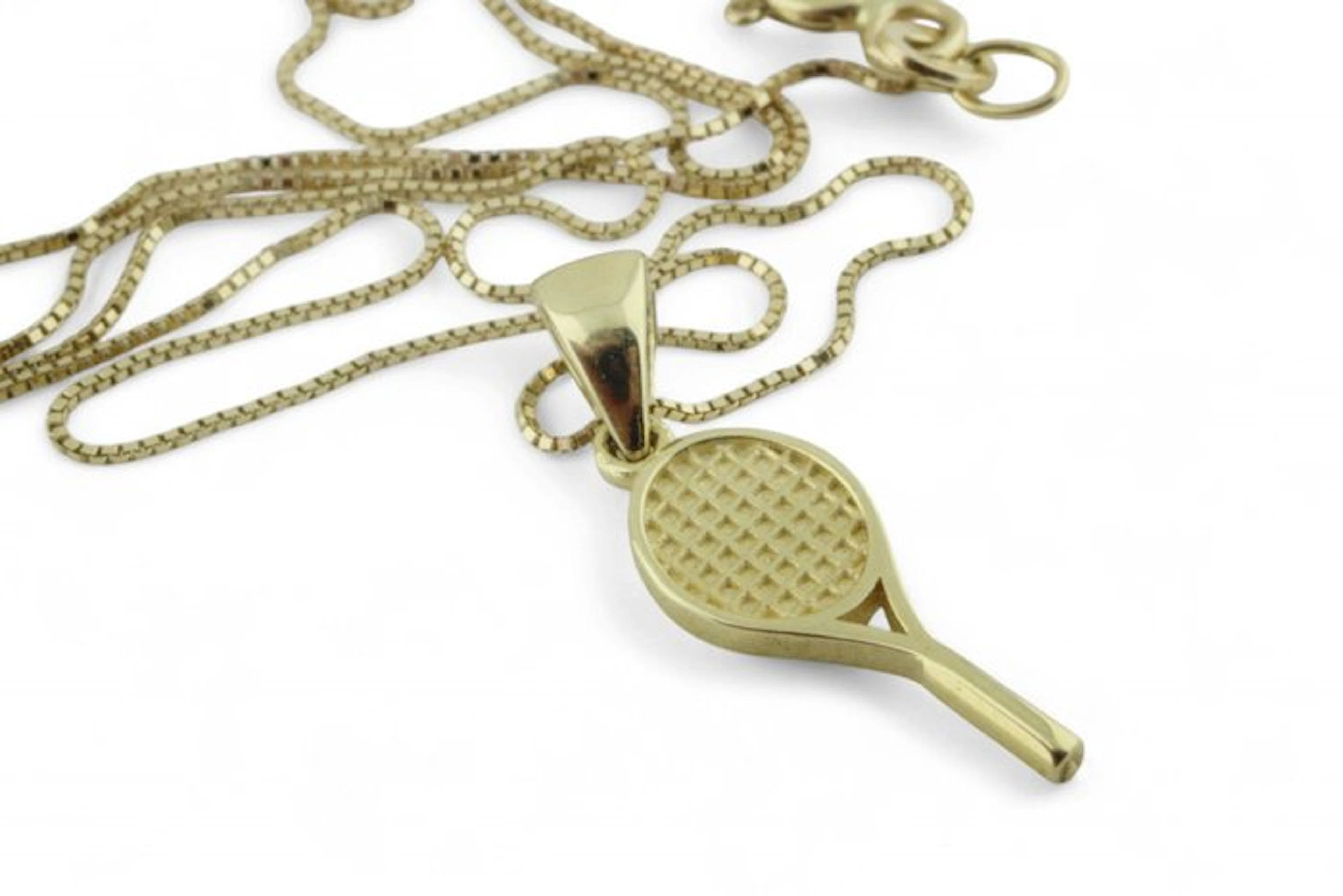 Necklace with pendant - 18 kt. Yellow gold