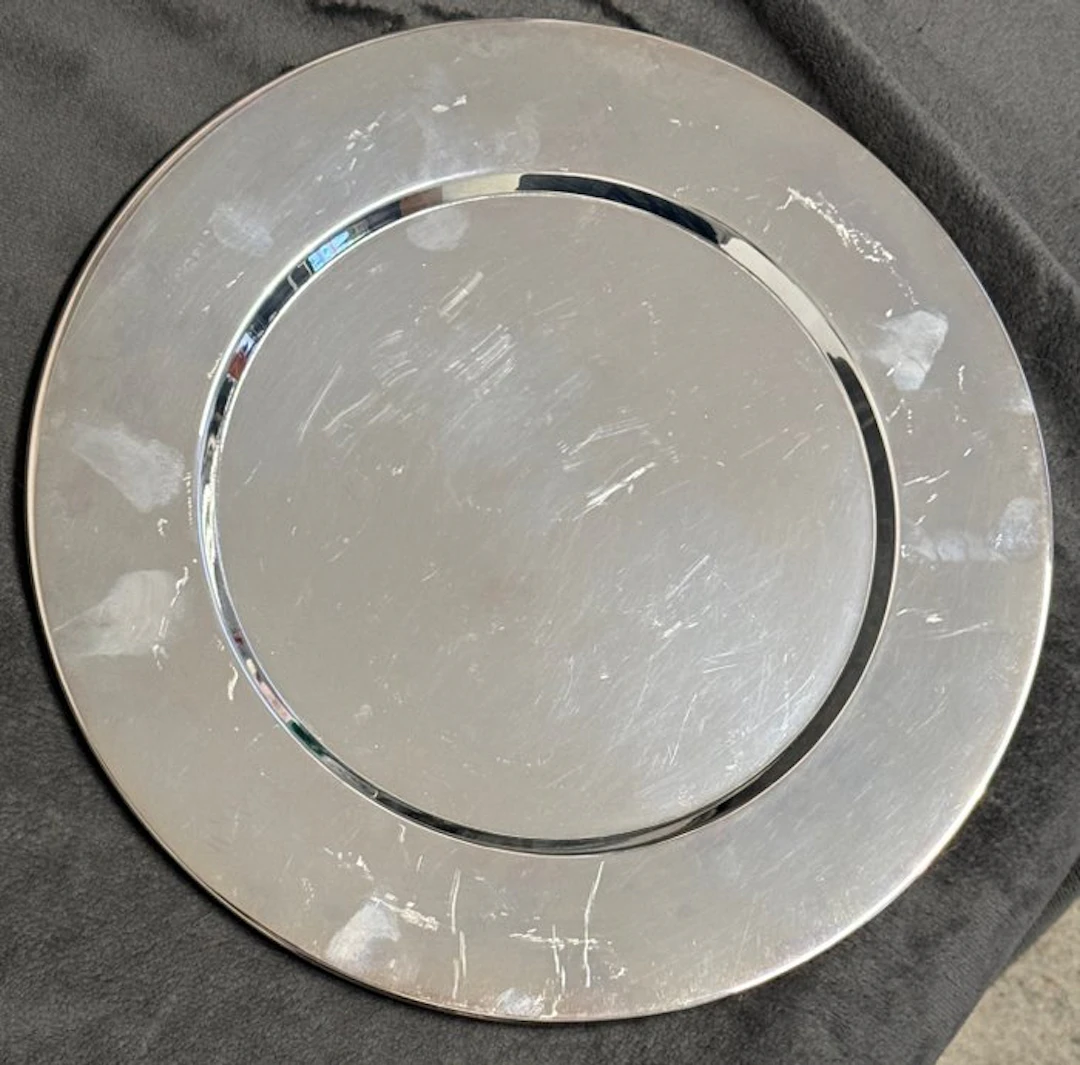 Robbe & Berking - Wilfried Moll - Charger plate - Alta...