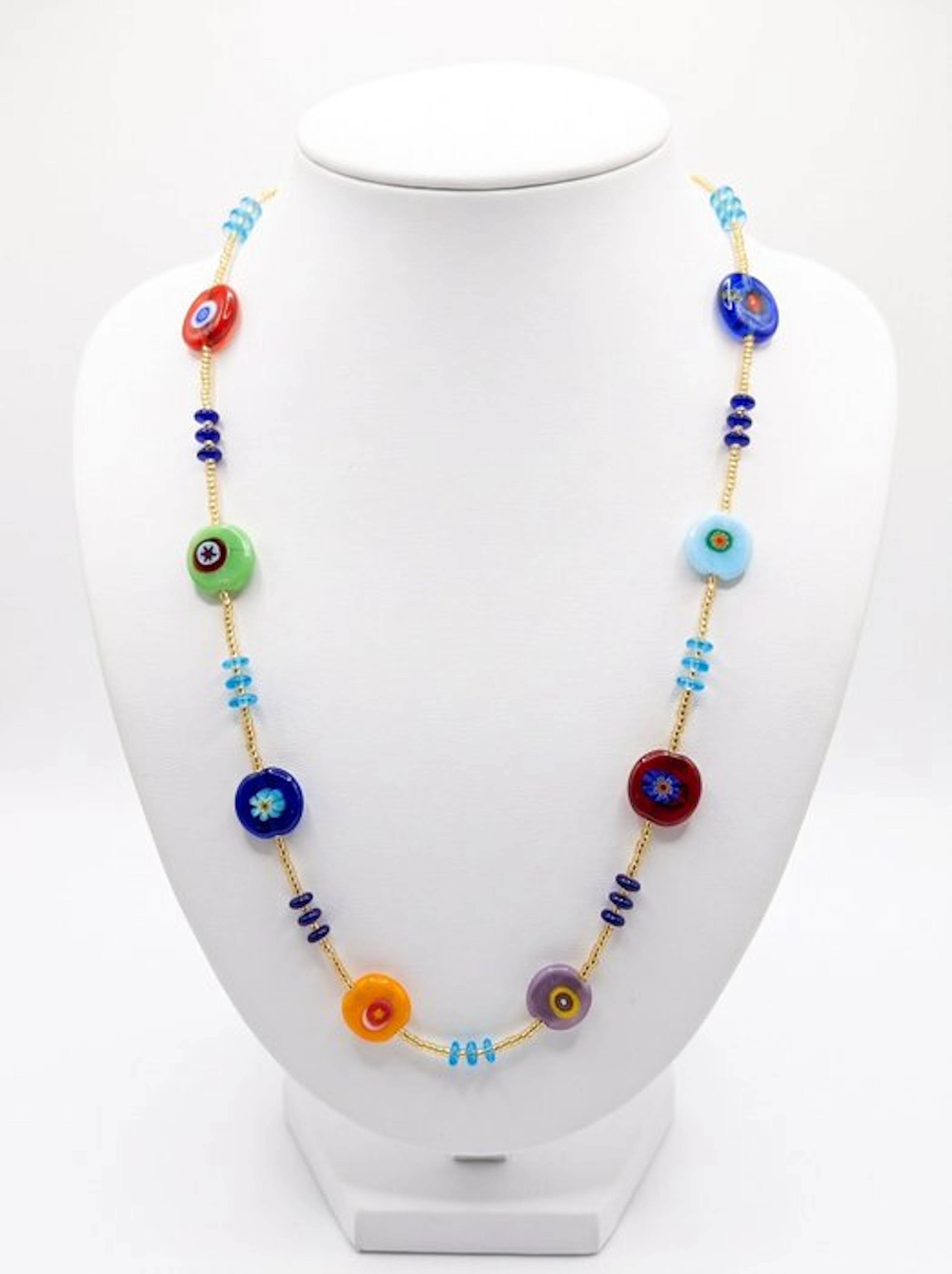 Murano glass - Necklace - Murrine "Millefiori"