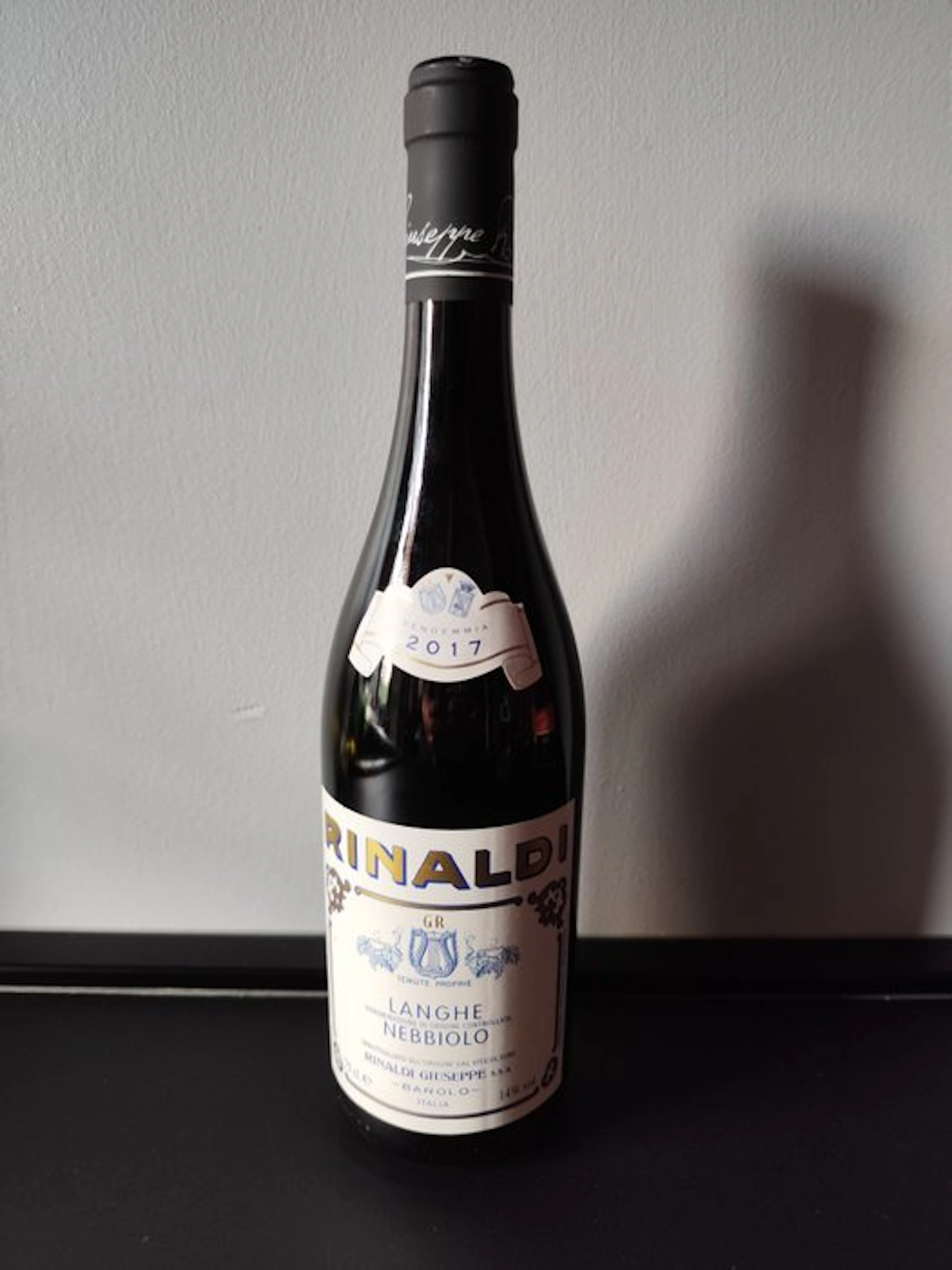 2017 Giuseppe Rinaldi, Nebbiolo - Piedmont - 1 Bottle (0.75L)