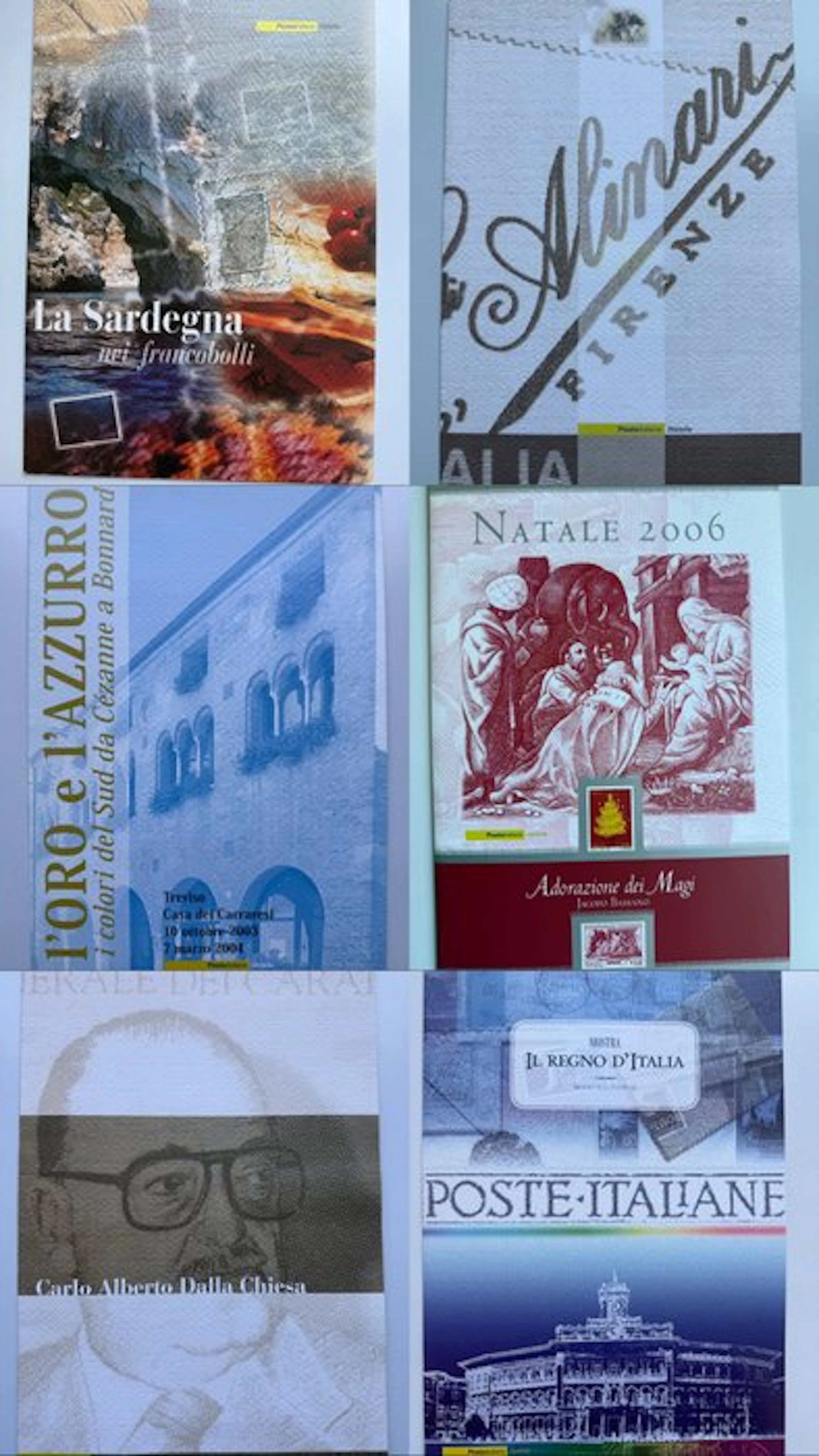 Italy 2002/2007 - Lot with 30 folders