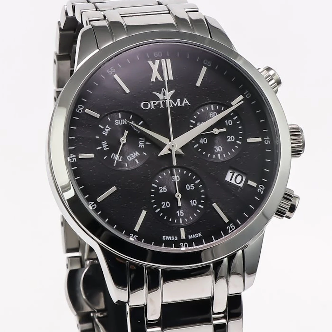 Optima - Swiss Made Chronograph - OSC450-SS-3 - No...